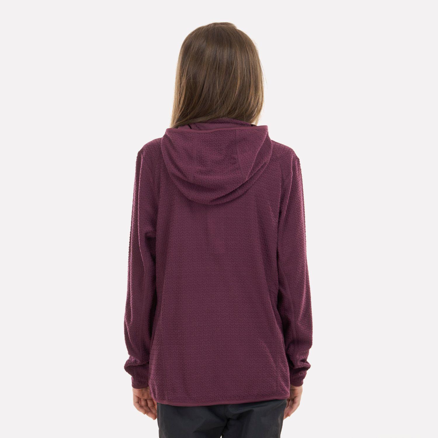 Poleron Teen Girl Mild Nano-F 14 Zip Hoody Vino Lippi-2