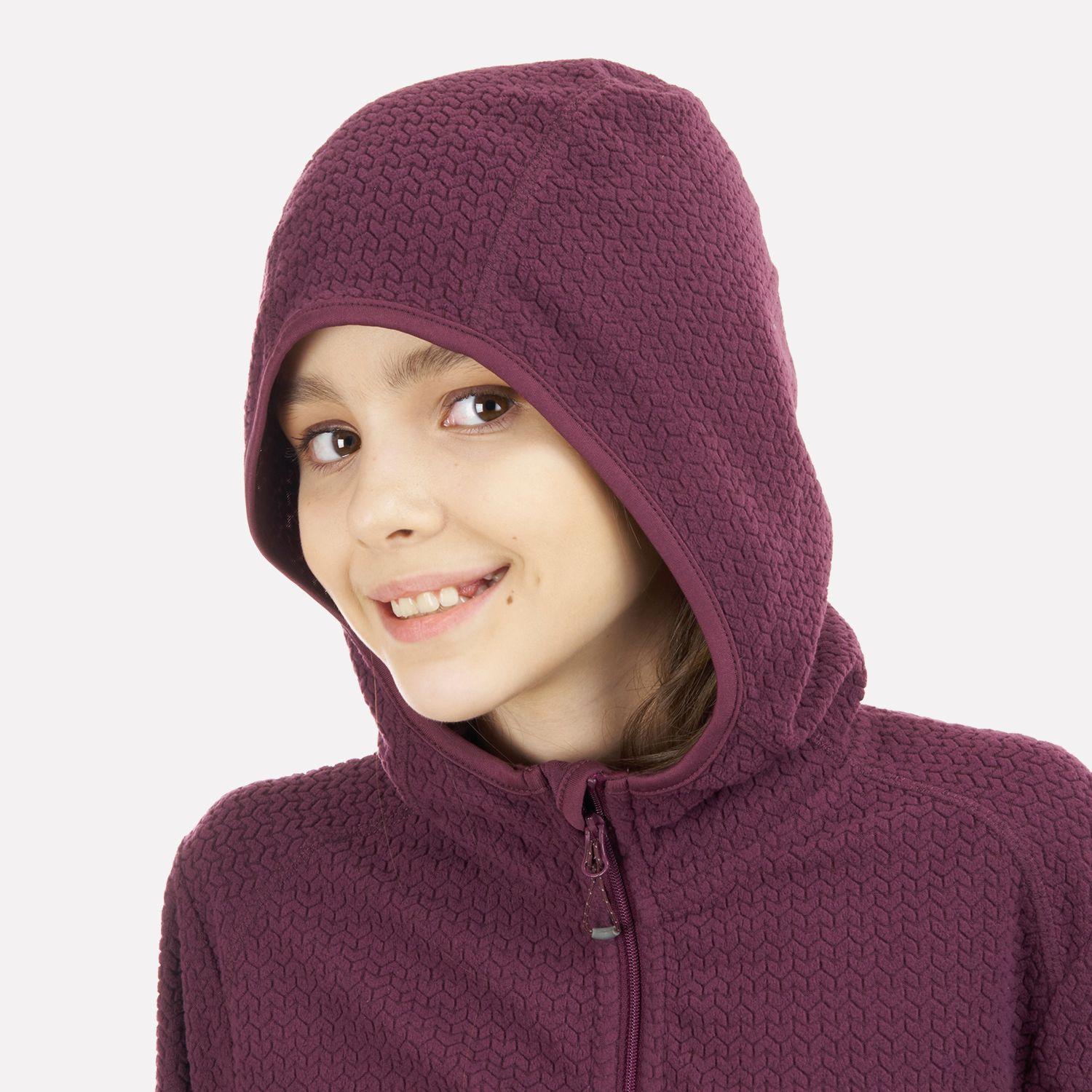 Poleron Teen Girl Mild Nano-F 14 Zip Hoody Vino Lippi-3