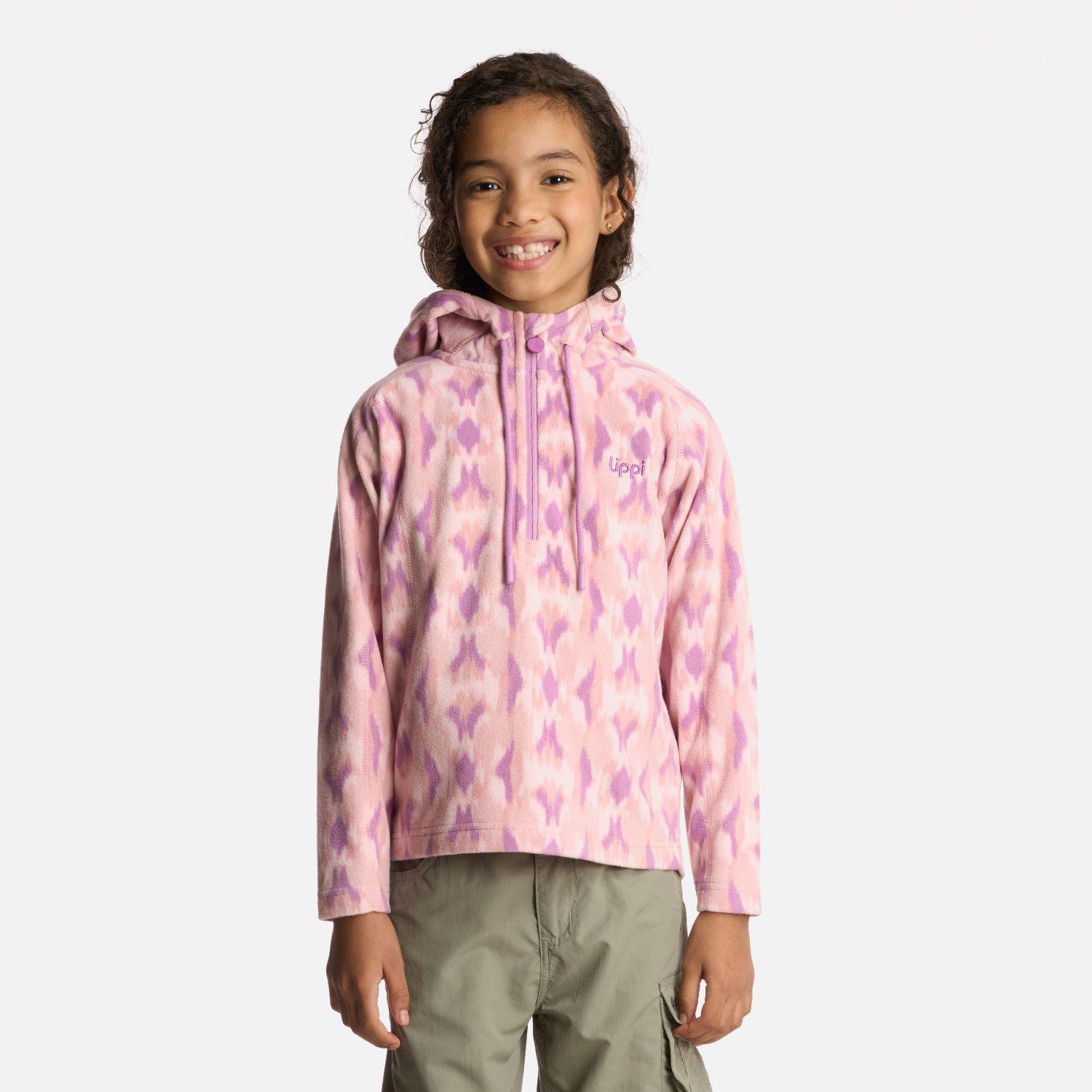 Chaqueta Niña Cold Day Therm-Pro Hoody Print rosa Lippi-0