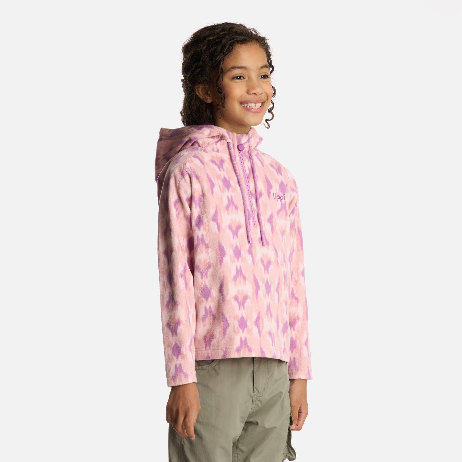 Chaqueta Niña Cold Day Therm-Pro Hoody Print rosa Lippi-1