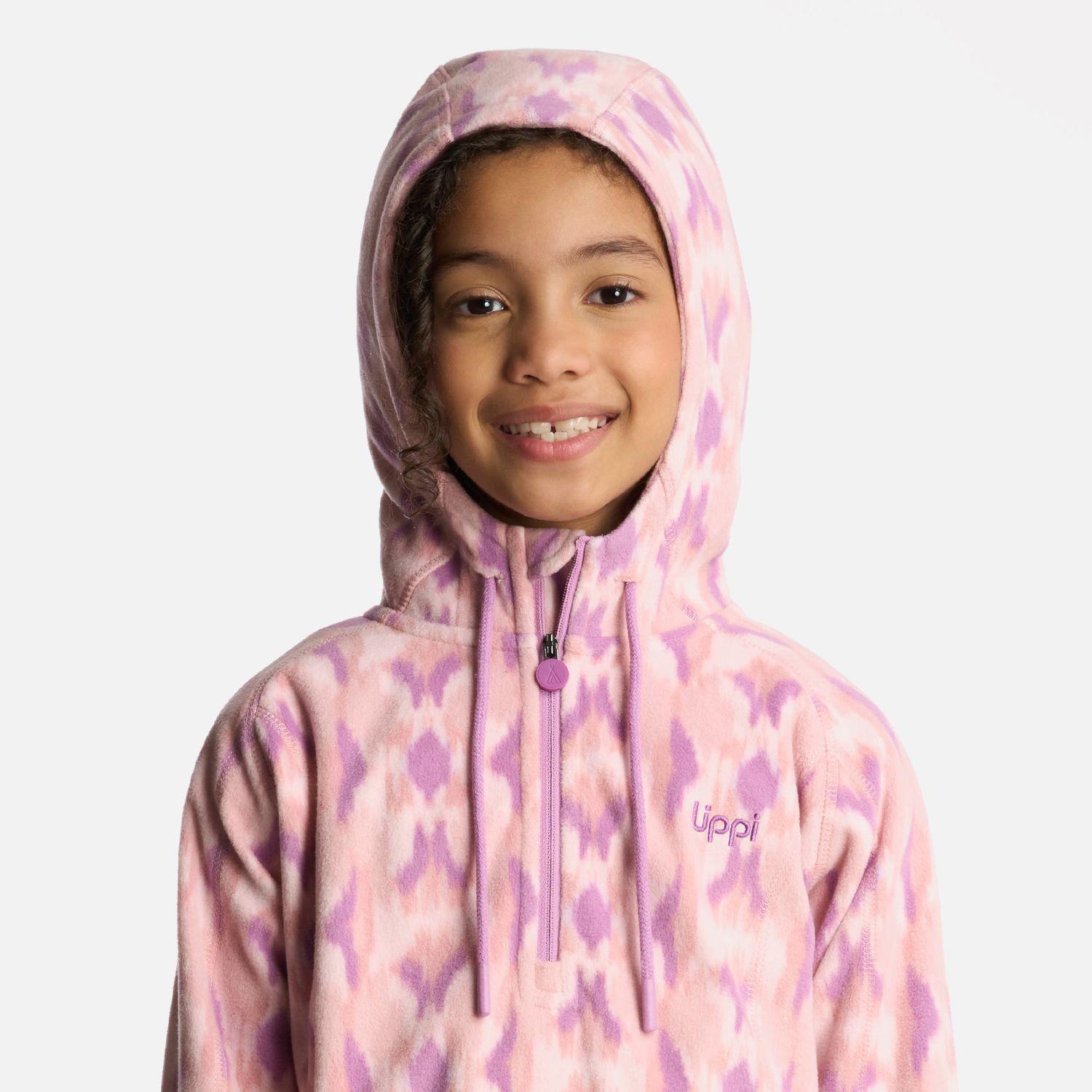 Chaqueta Niña Cold Day Therm-Pro Hoody Print rosa Lippi-3