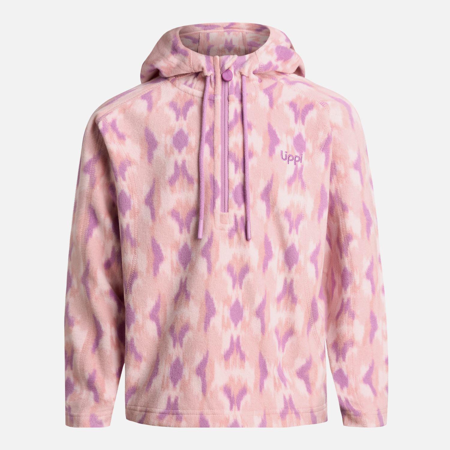 Chaqueta Niña Cold Day Therm-Pro Hoody Print rosa Lippi-5