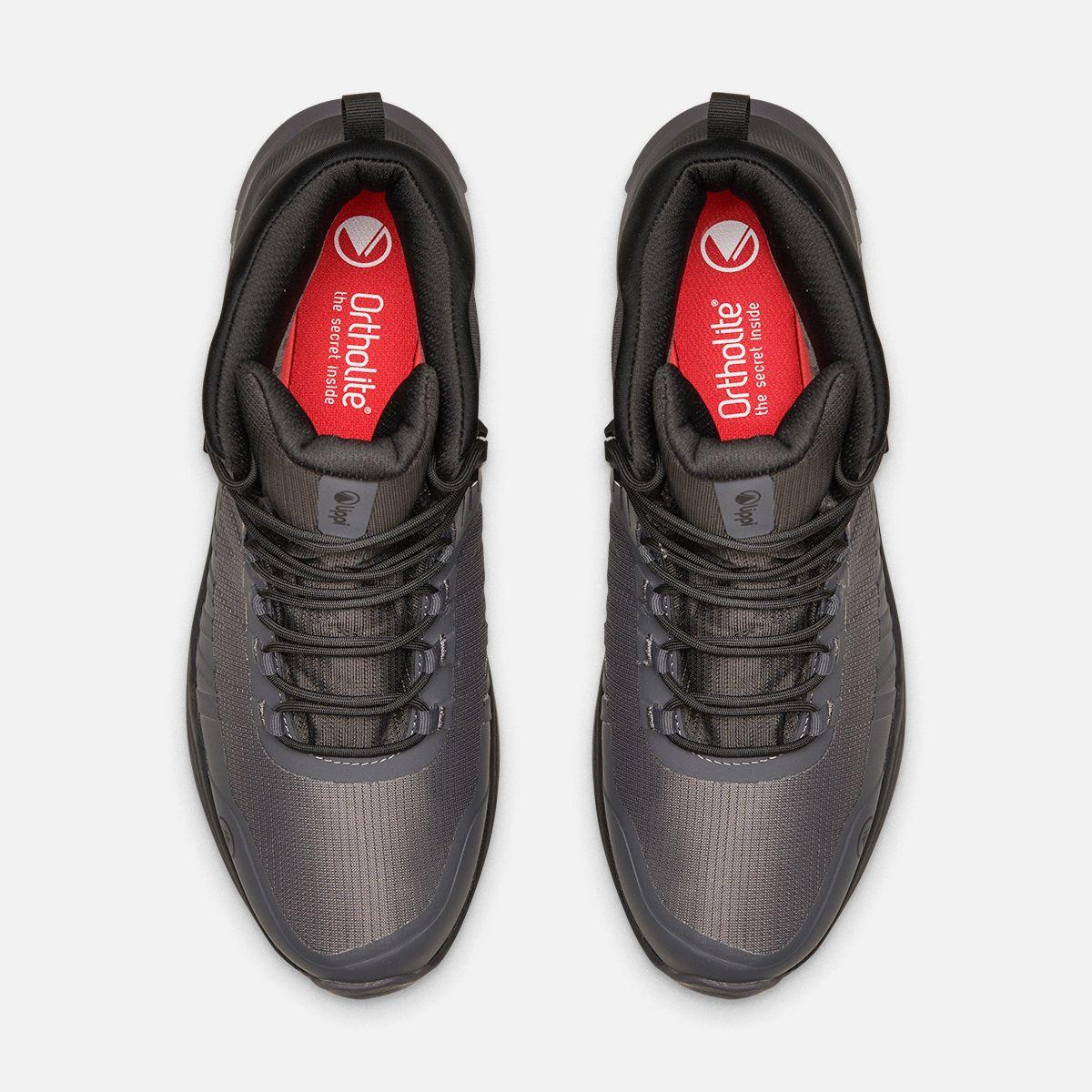 Zapatilla Hombre Vulcano Iron Stone Mid B-Dry Dark Grey Lippi-5