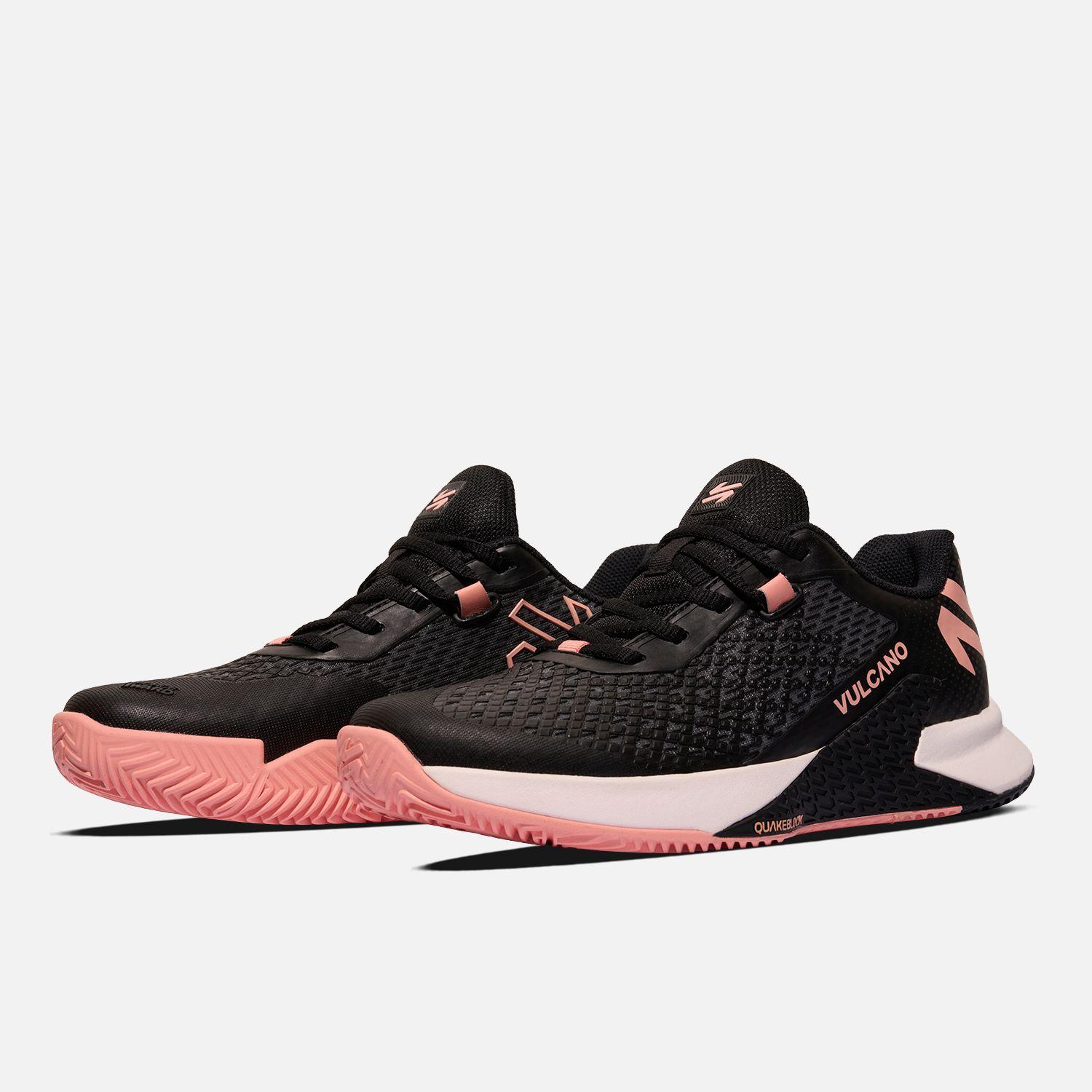 Zapatilla Padel Mujer Smash Negro-3