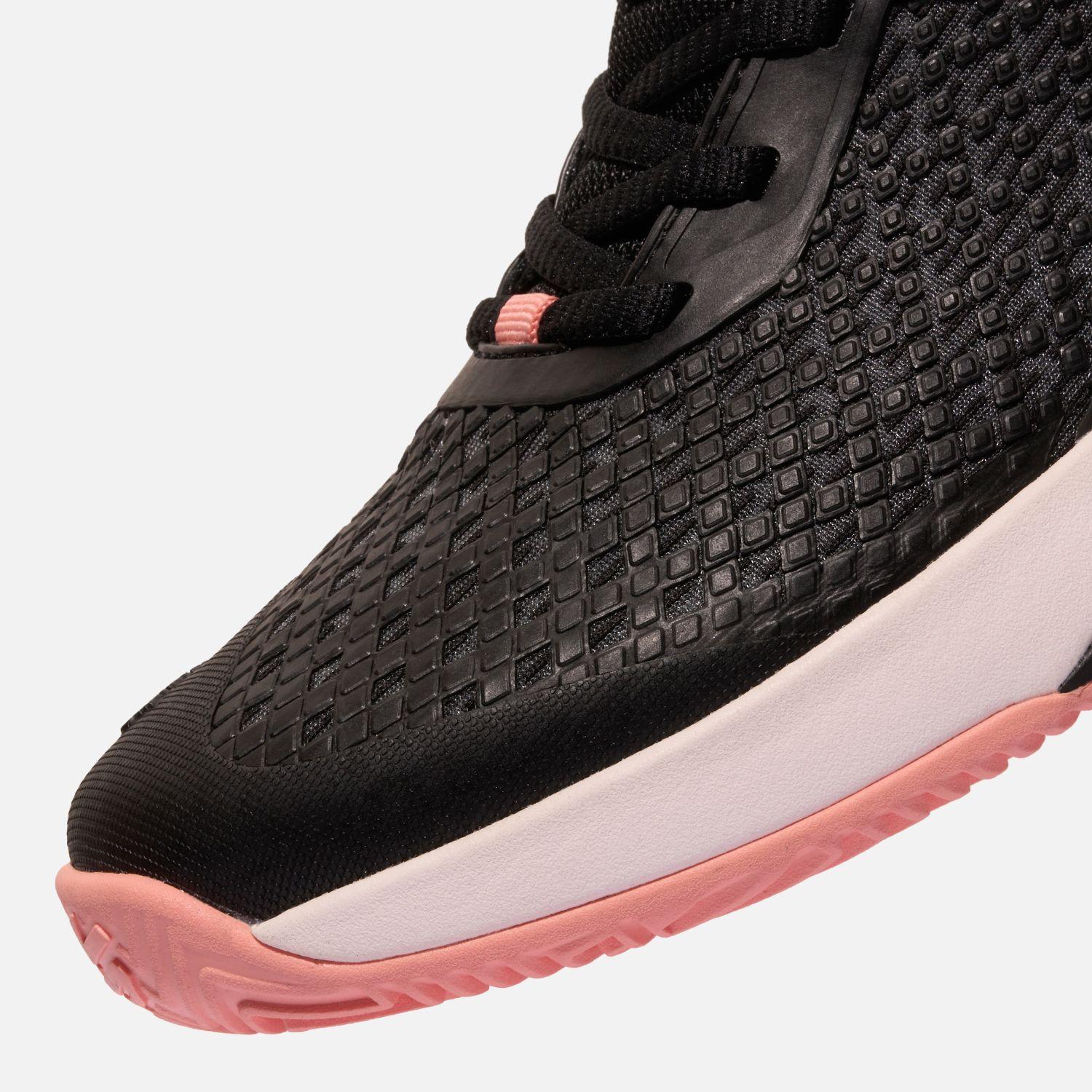 Zapatilla Padel Mujer Smash Negro-6