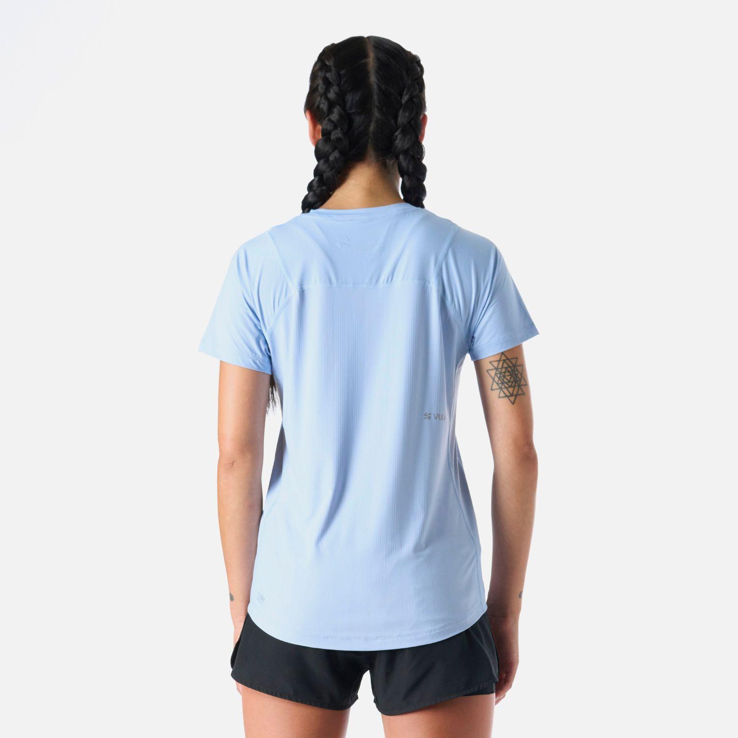 Polera Mujer Built To Move T-Shirt Celeste Vulcano-3