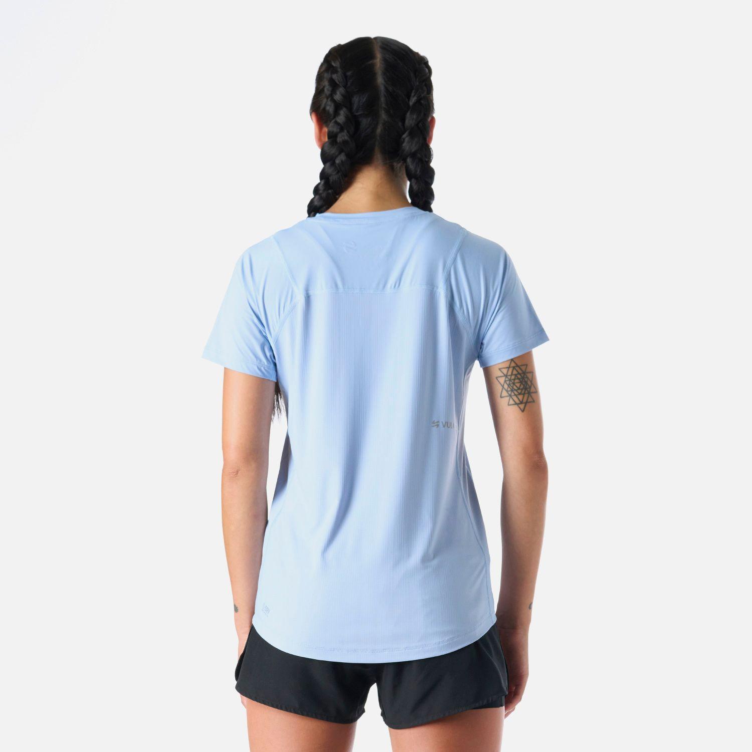 Polera Mujer Built To Move T-Shirt Celeste Vulcano-3