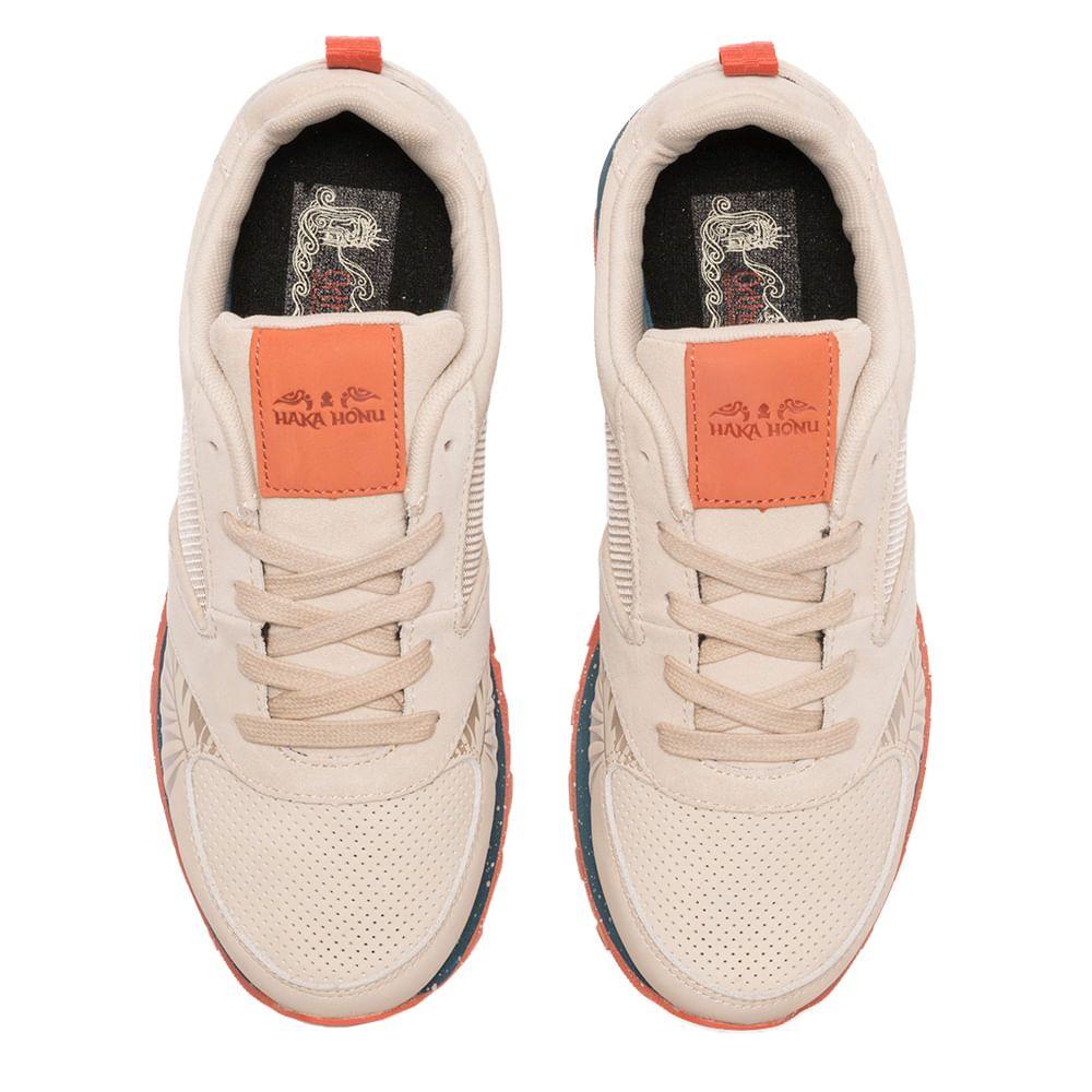 Zapatilla Mujer Aloha Crema Haka Honu-3