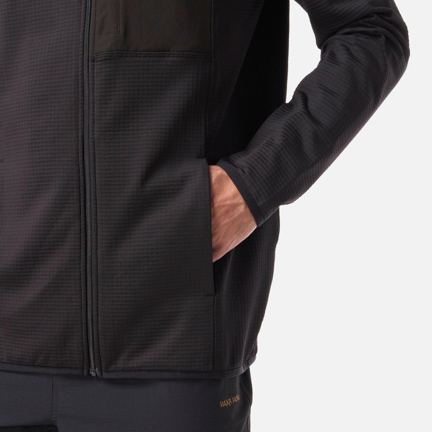 Polerón Hombre Taina Full Zip Negro Haka Honu V26-4