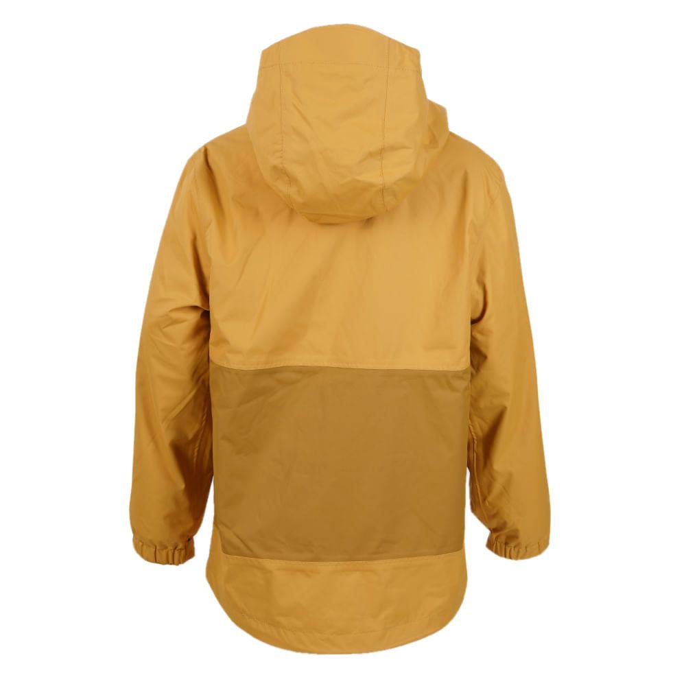 Chaqueta Niño Snowball Fusion-3 Hoody Jacket Mostaza / Print Verde Militar Lippi-1