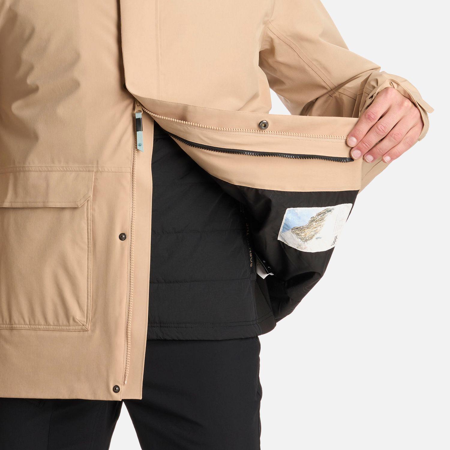 Chaqueta Hombre All in Fusion 3 Jacket Caqui Lippi-7