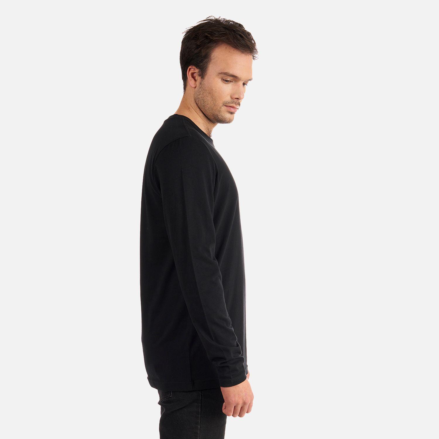 Polera Hombre Ulmo Long Sleeve T-Shirt Negro Lippi-3