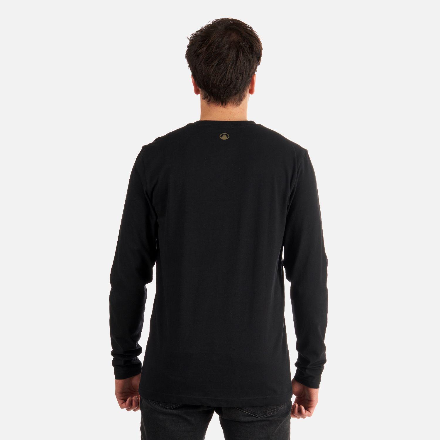 Polera Hombre Ulmo Long Sleeve T-Shirt Negro Lippi-4