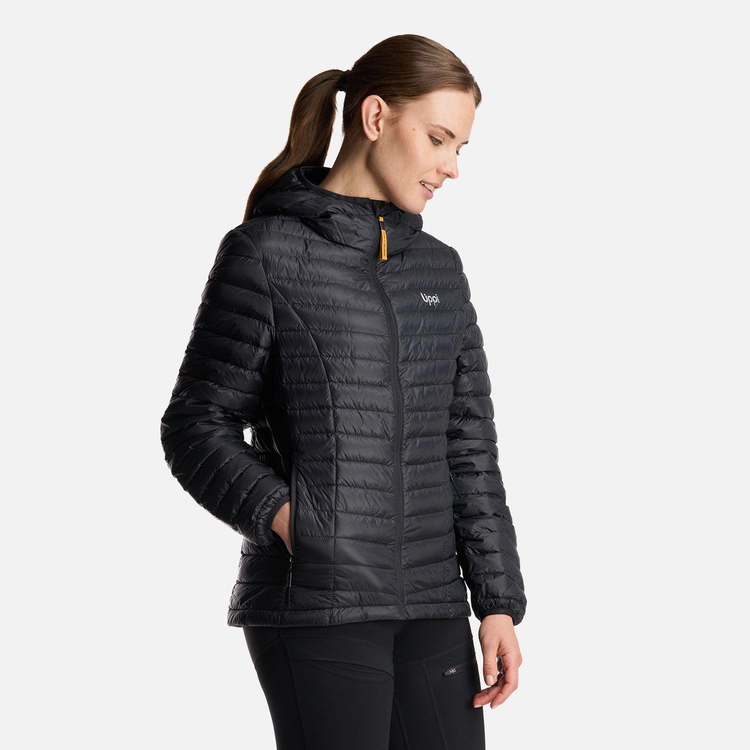 Chaqueta Mujer Peak Down Hoody Jacket Negro Lippi V26-1