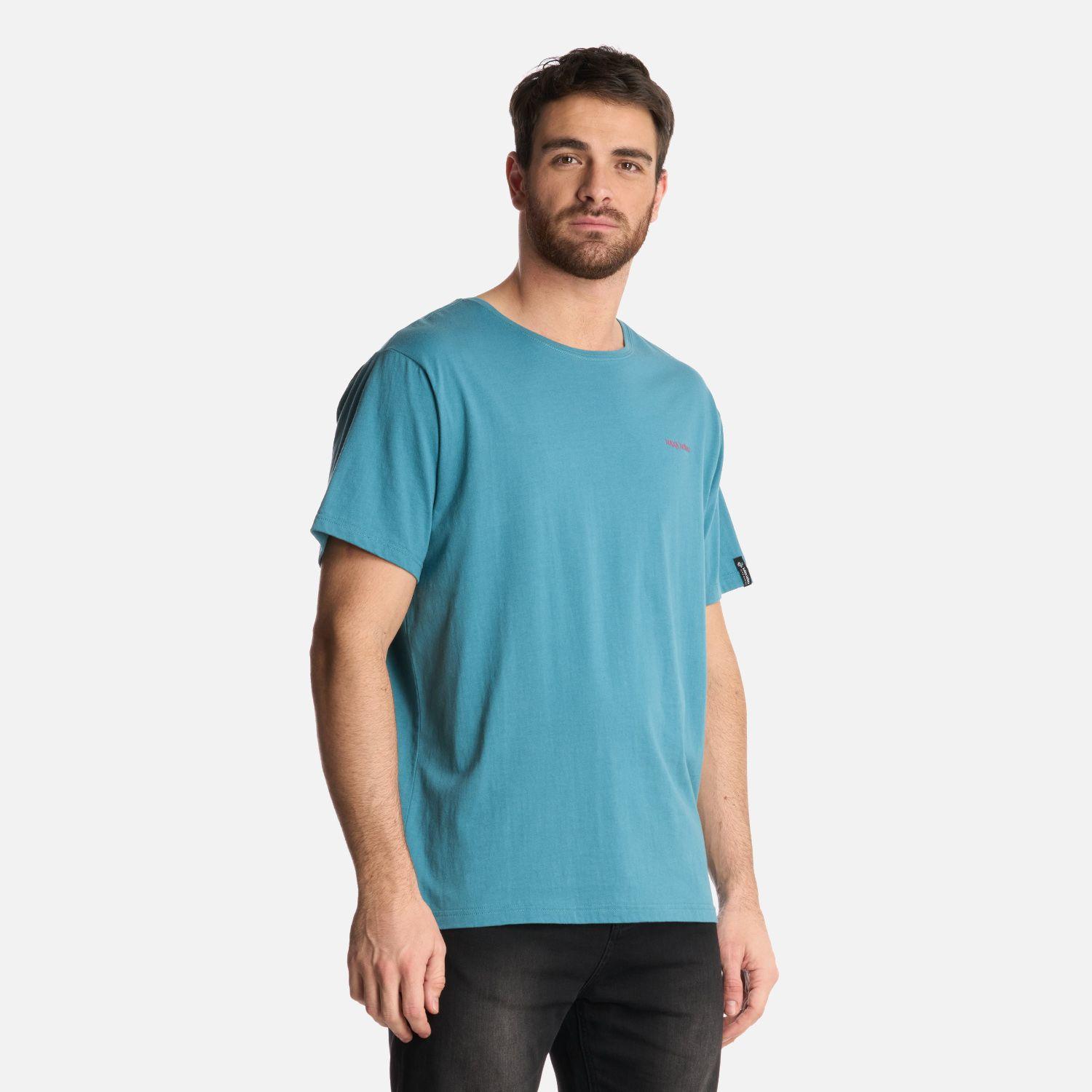 Polera Hombre Haka Turquesa Haka Honu-1