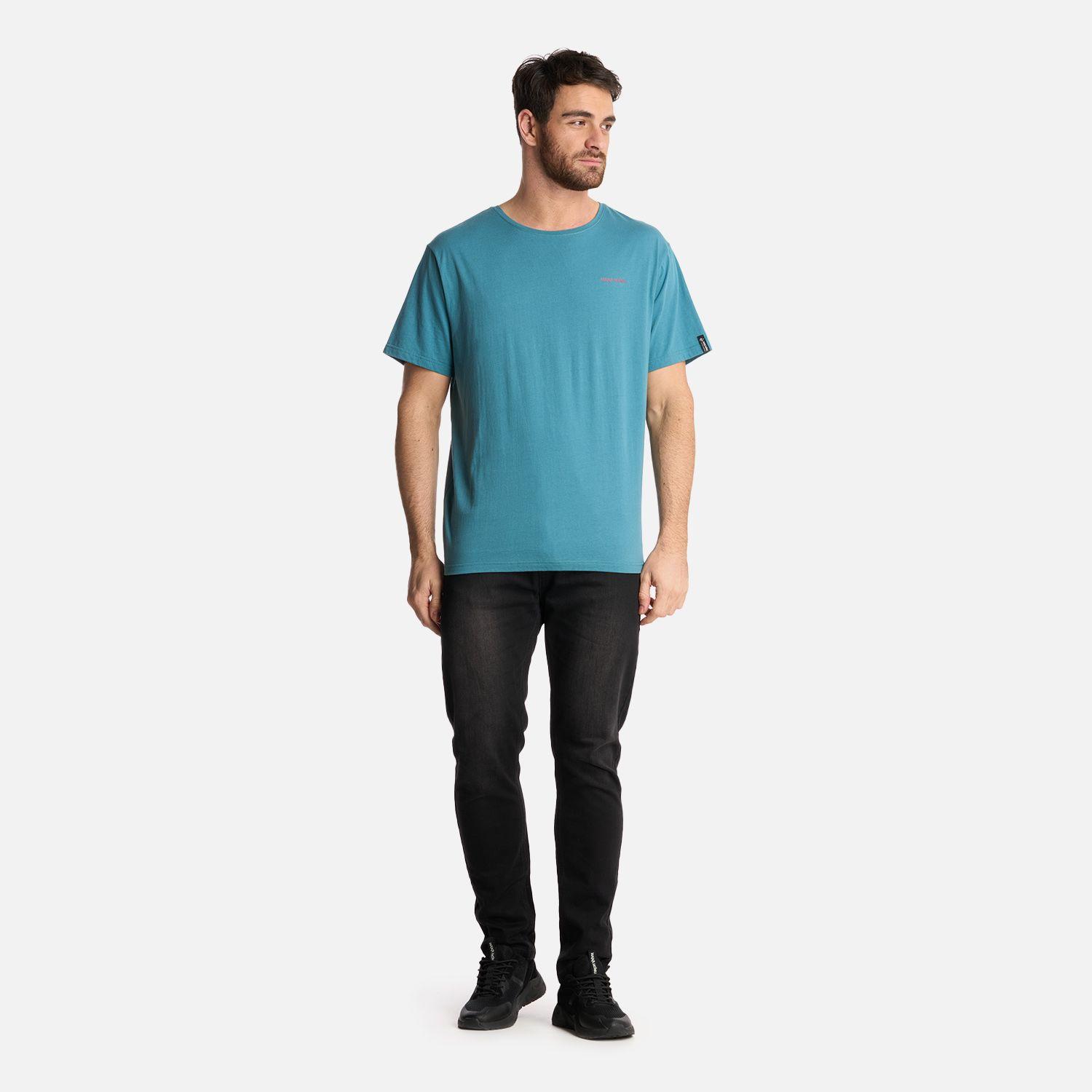Polera Hombre Haka Turquesa Haka Honu-4