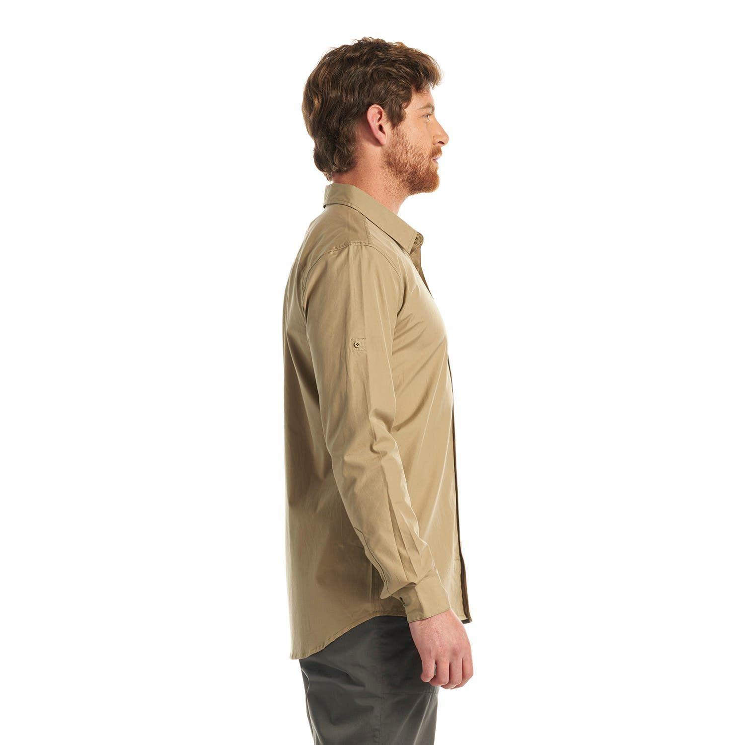 Camisa Hombre Alloy Long Sleeve Shirt Caqui Lippi-3