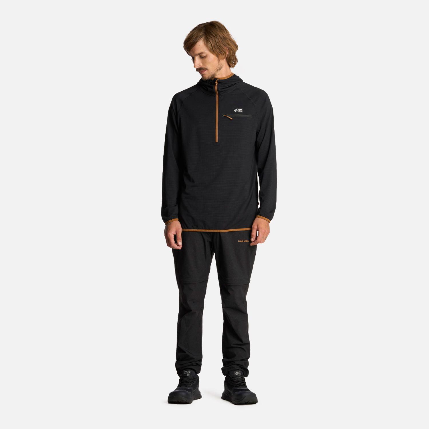 Polerón Hombre Taina Pro Negro Haka Honu-4