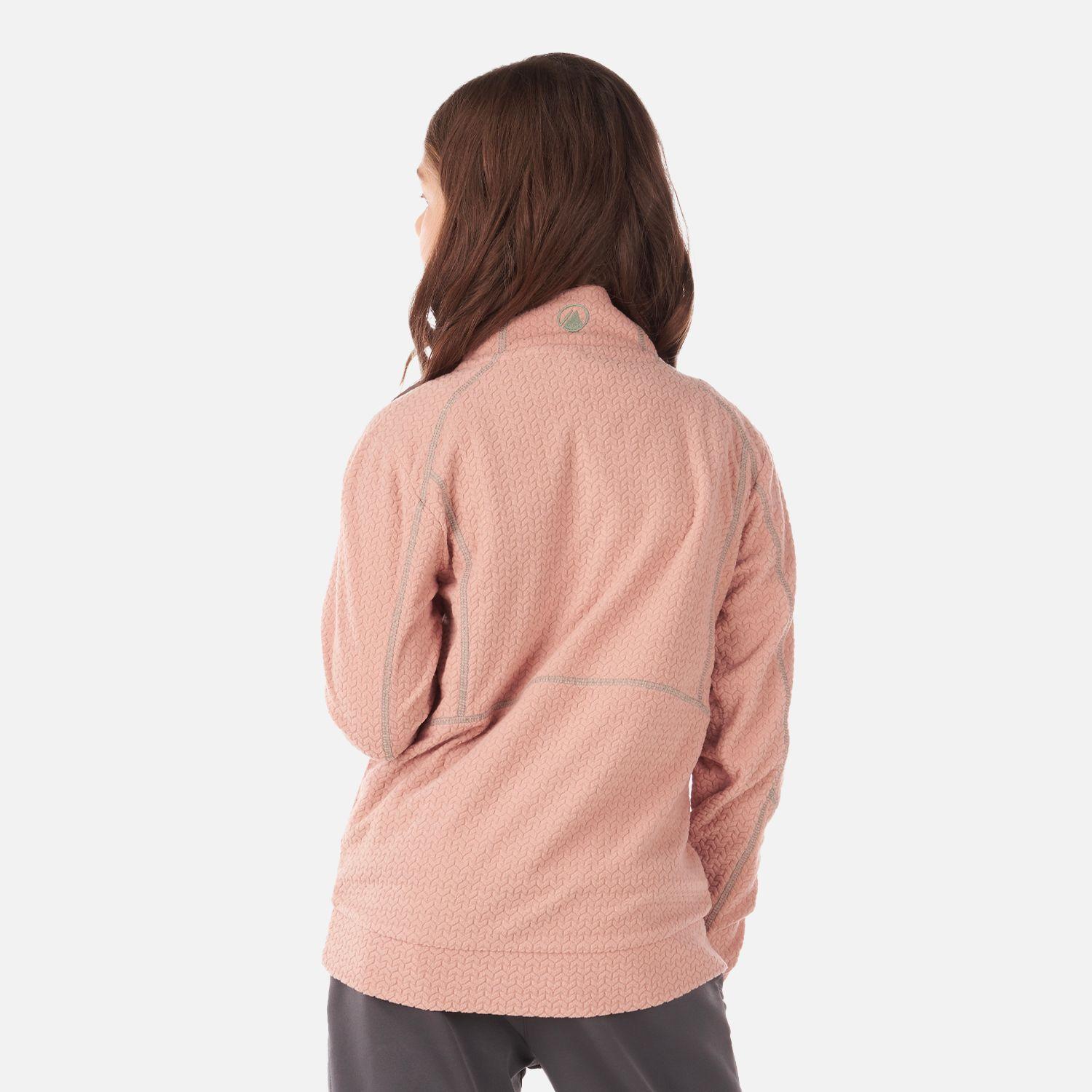 Poleron Niña Saltamontes Nano-F 14 Zip Malva Lippi-2