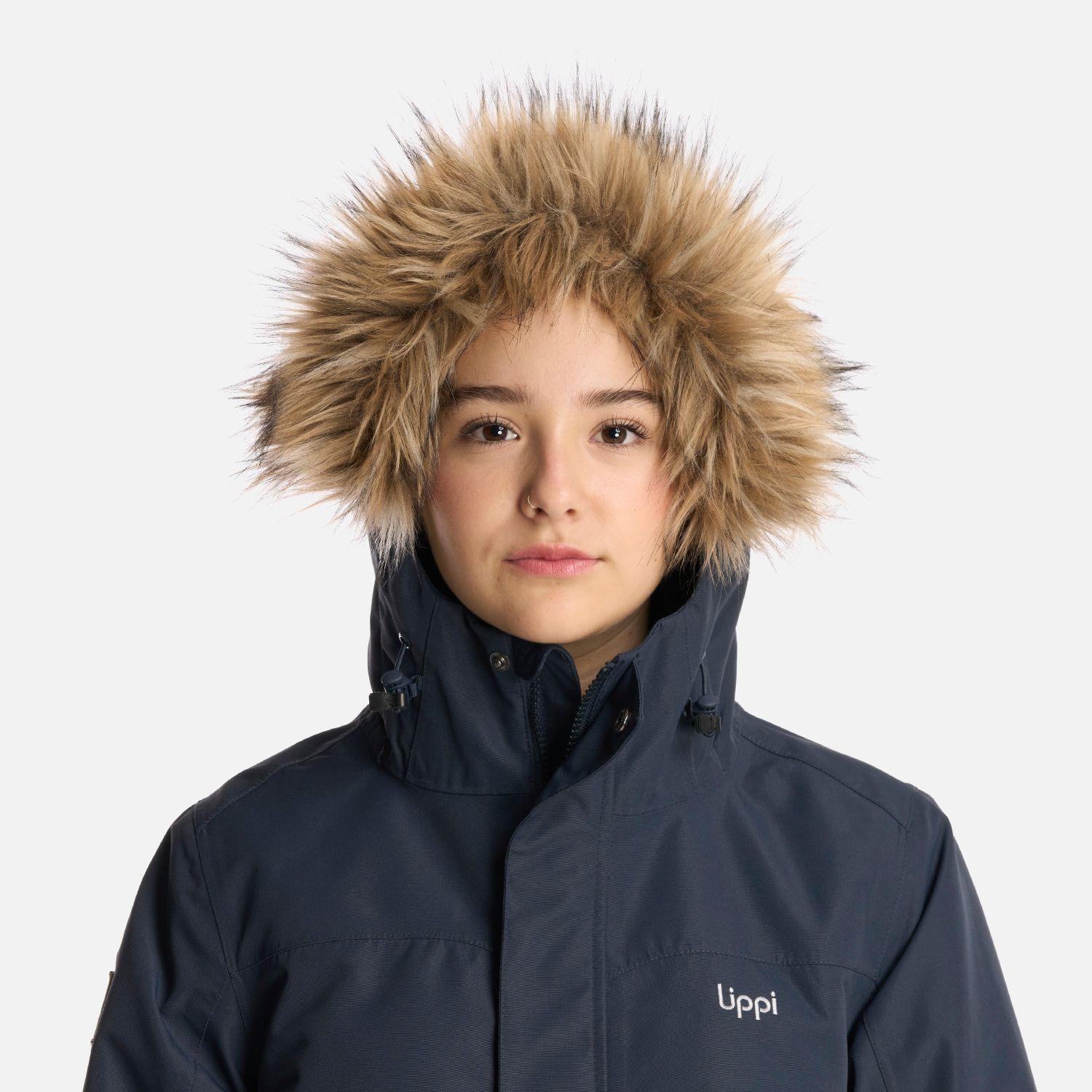 Chaqueta Teen Girl Roble B-Dry Hoody Jacket Azul Marino Lippi-4