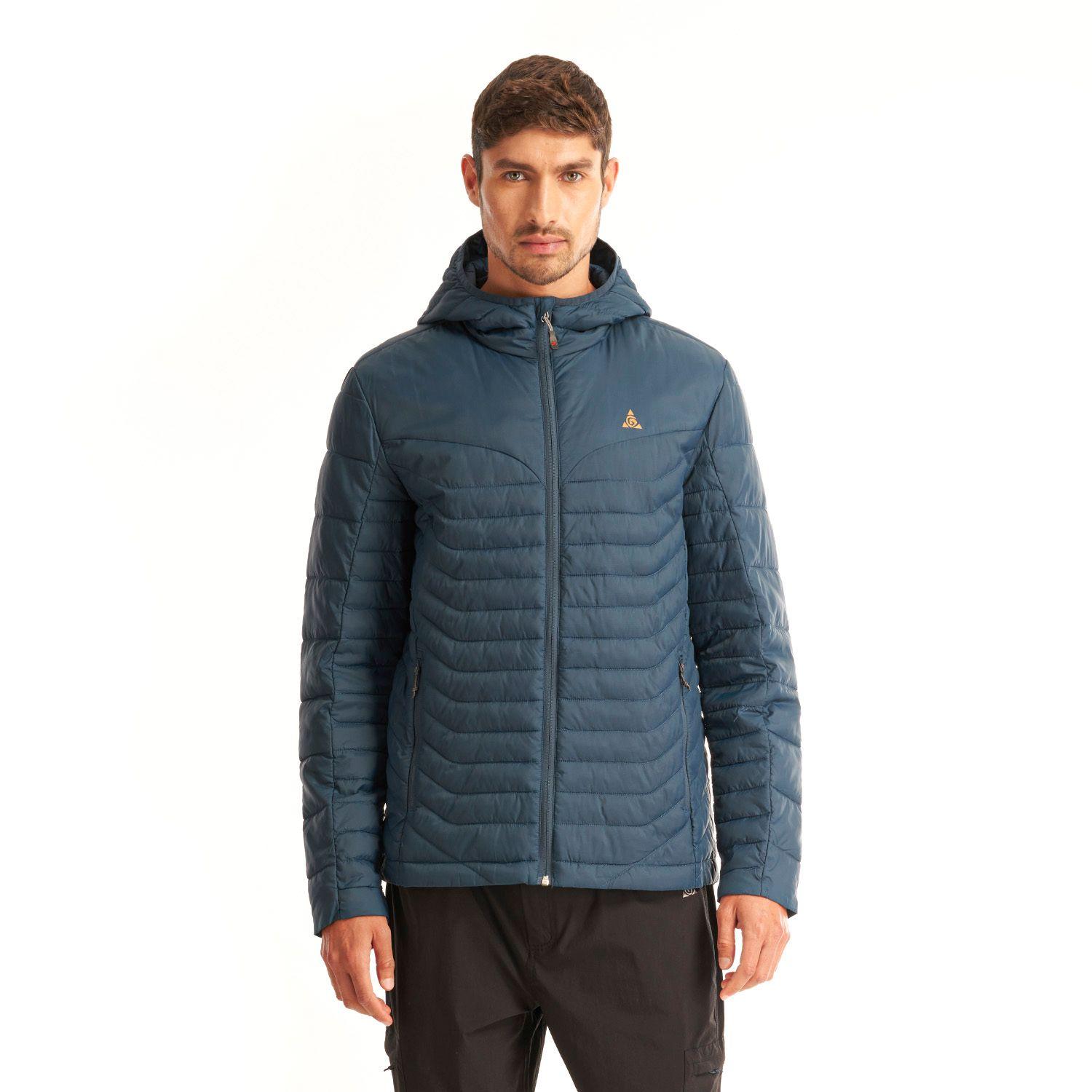 Chaqueta Hombre Monstera Azul Marino Geography-1