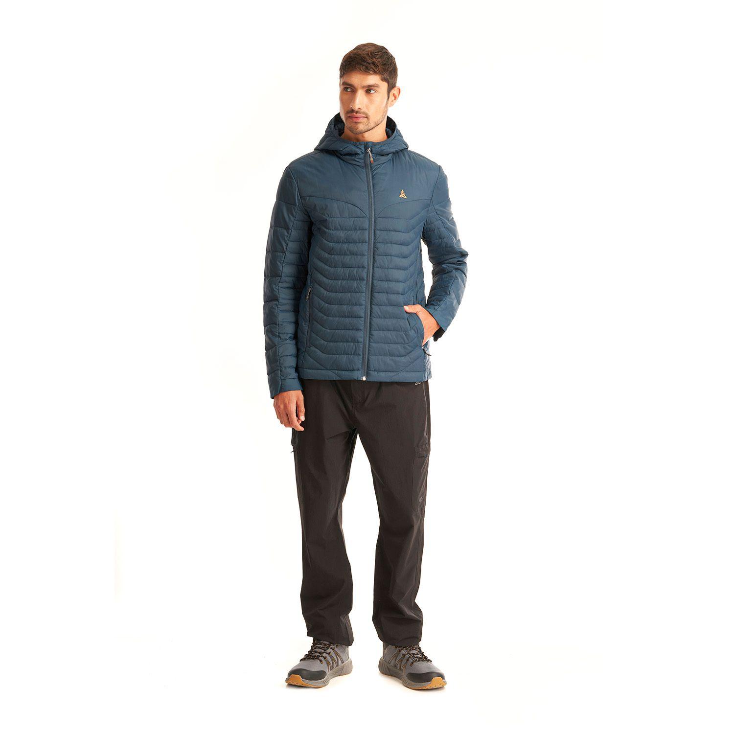 Chaqueta Hombre Monstera Azul Marino Geography-6