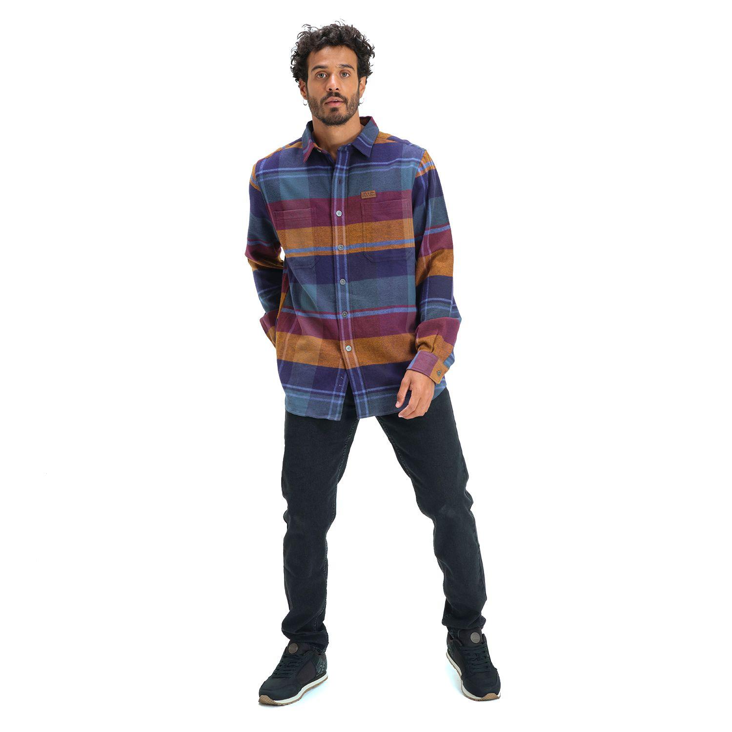 Camisa Hombre Hachazo Azul Haka Honu I20-5