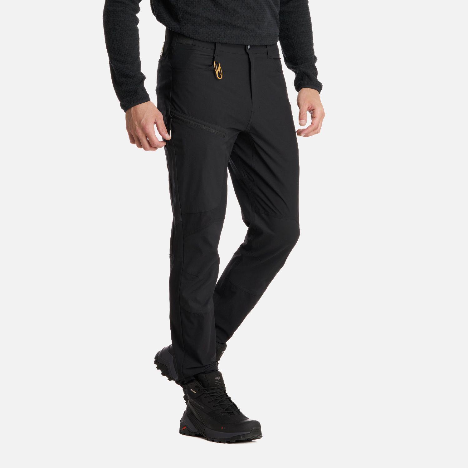 Pantalón Hombre Lennox Q-Dry Mix-2 Pants Negro Lippi I25-1