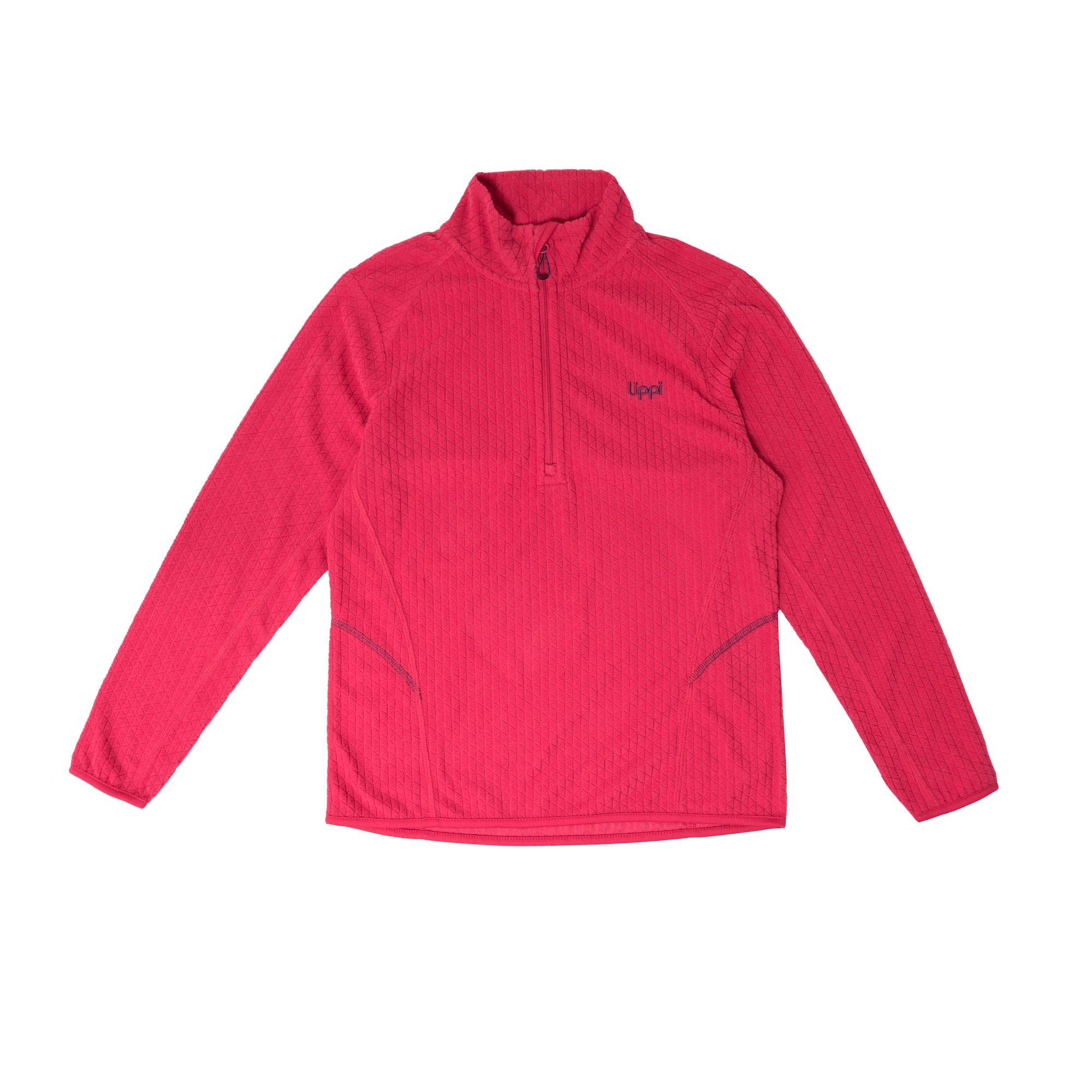 Poleron Teen Girl Mild Nano-F 1/4 Zip Fucsia Lippi-0