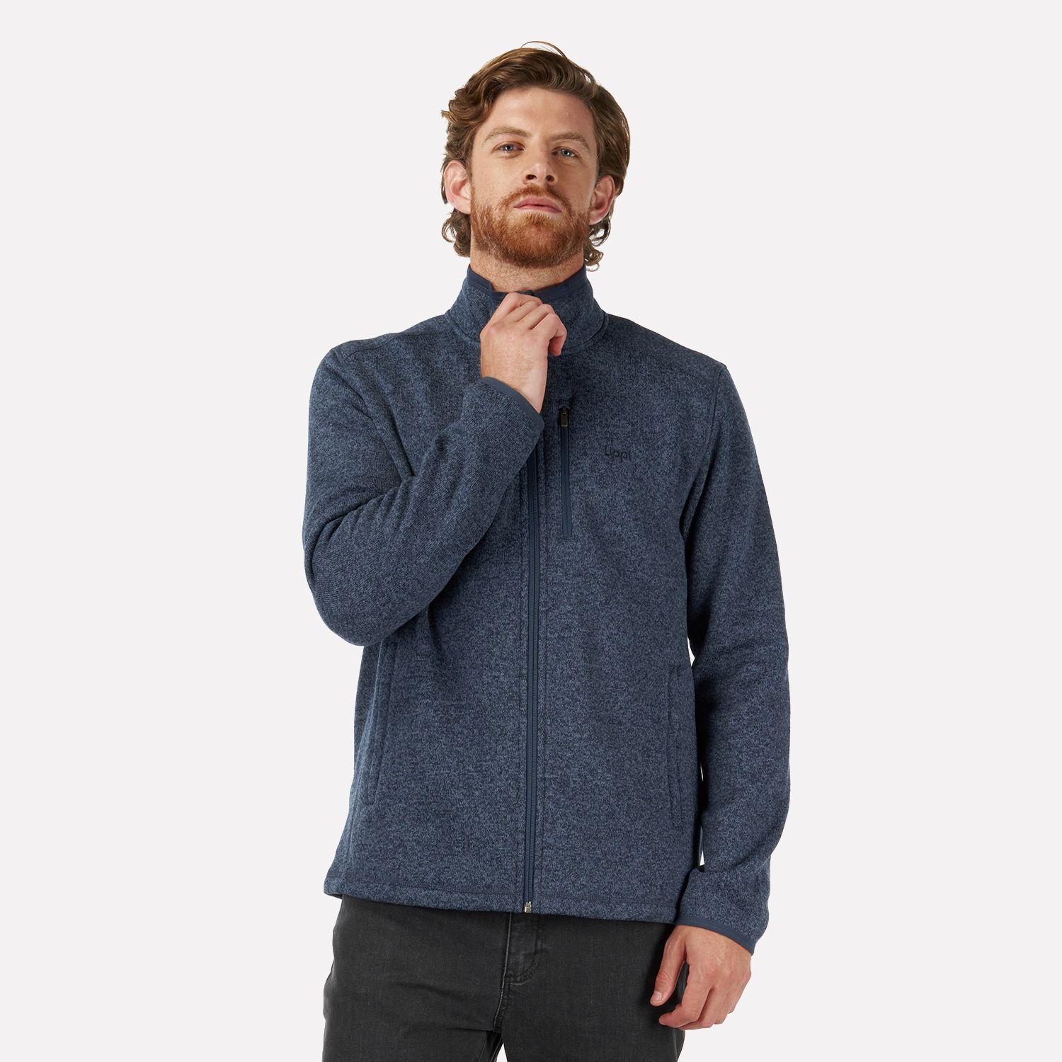 Chaqueta Hombre Coronado Therm-Pro Jacket Melange Azul Piedra Lippi-1