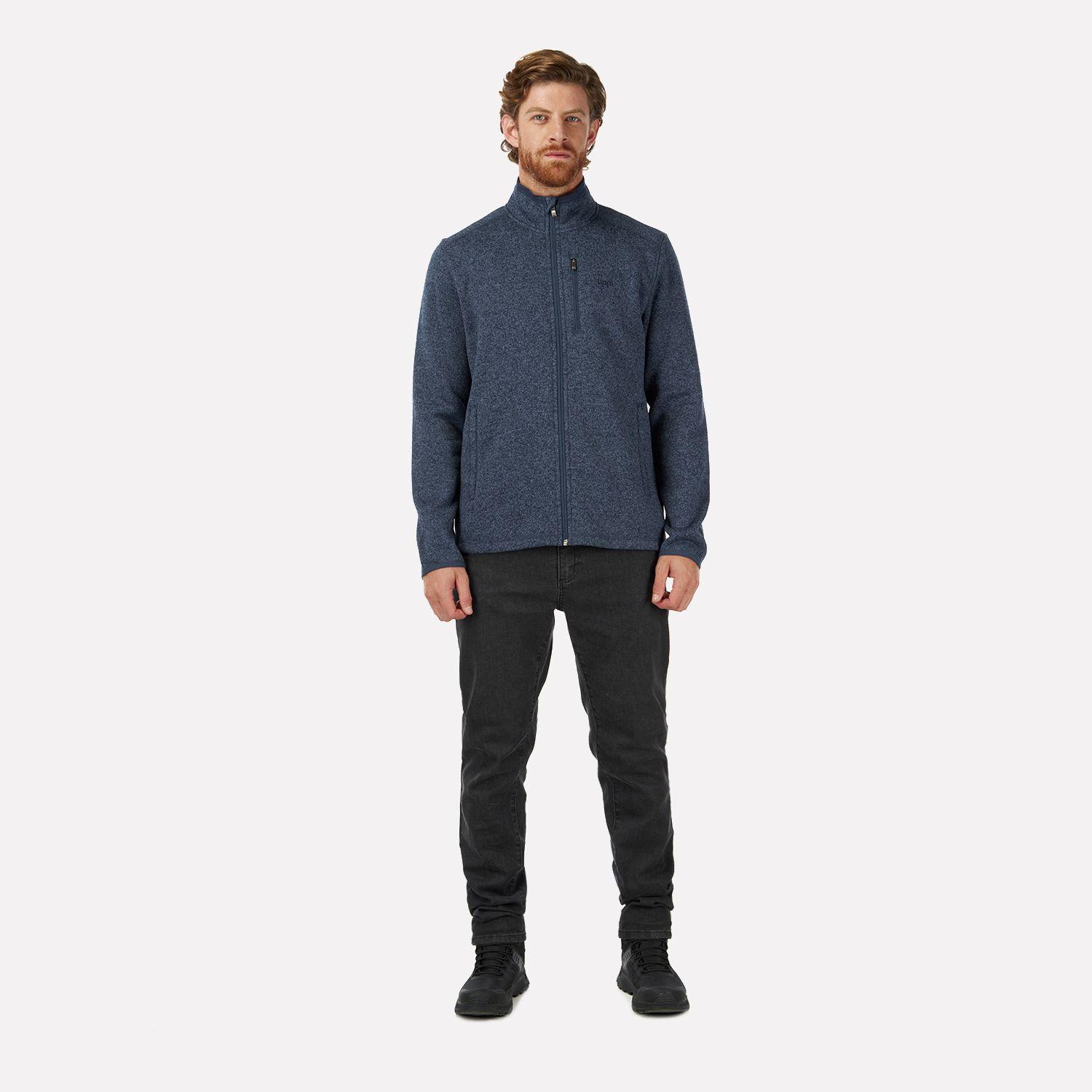 Chaqueta Hombre Coronado Therm-Pro Jacket Melange Azul Piedra Lippi-3