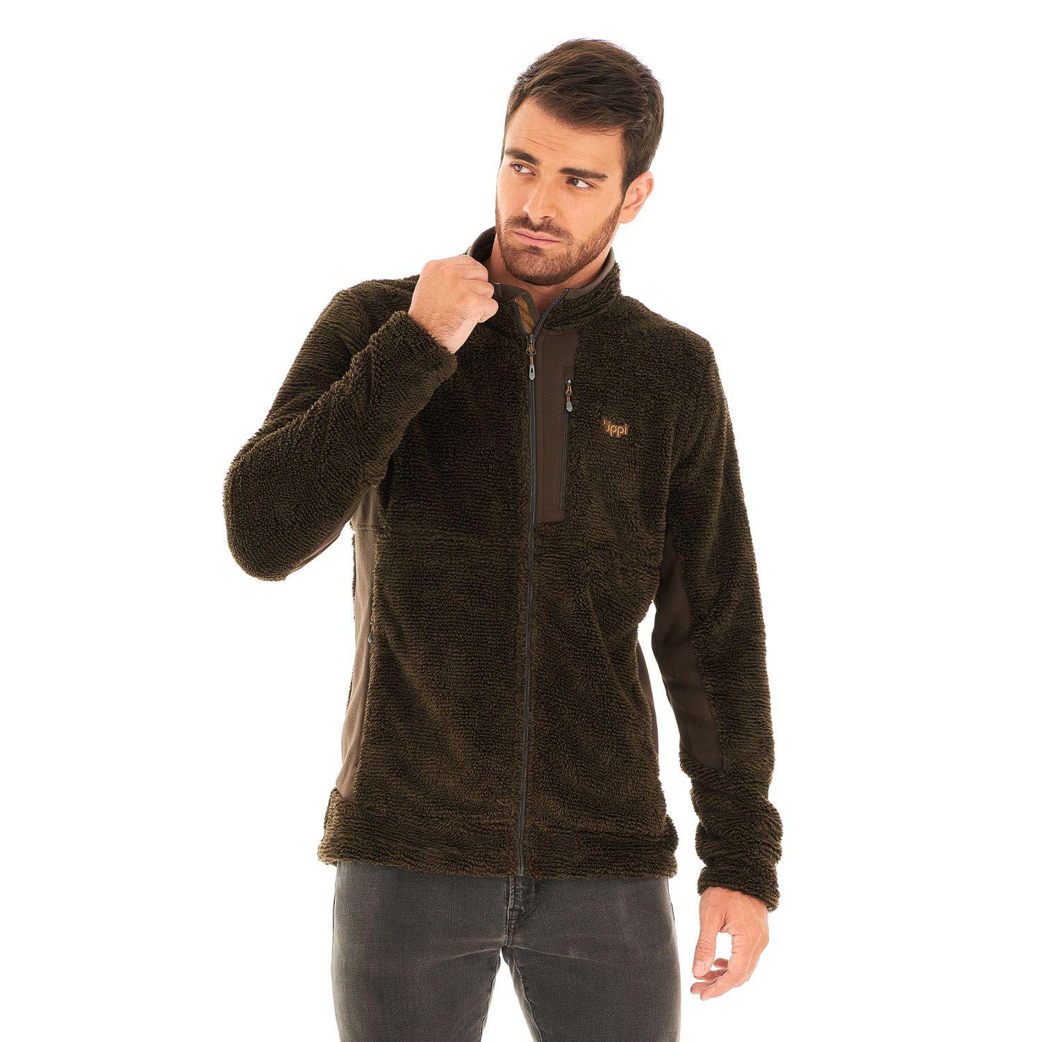 Chaqueta Hombre Ferret Shaggy-Pro Jacket Café Pardo Lippi-1