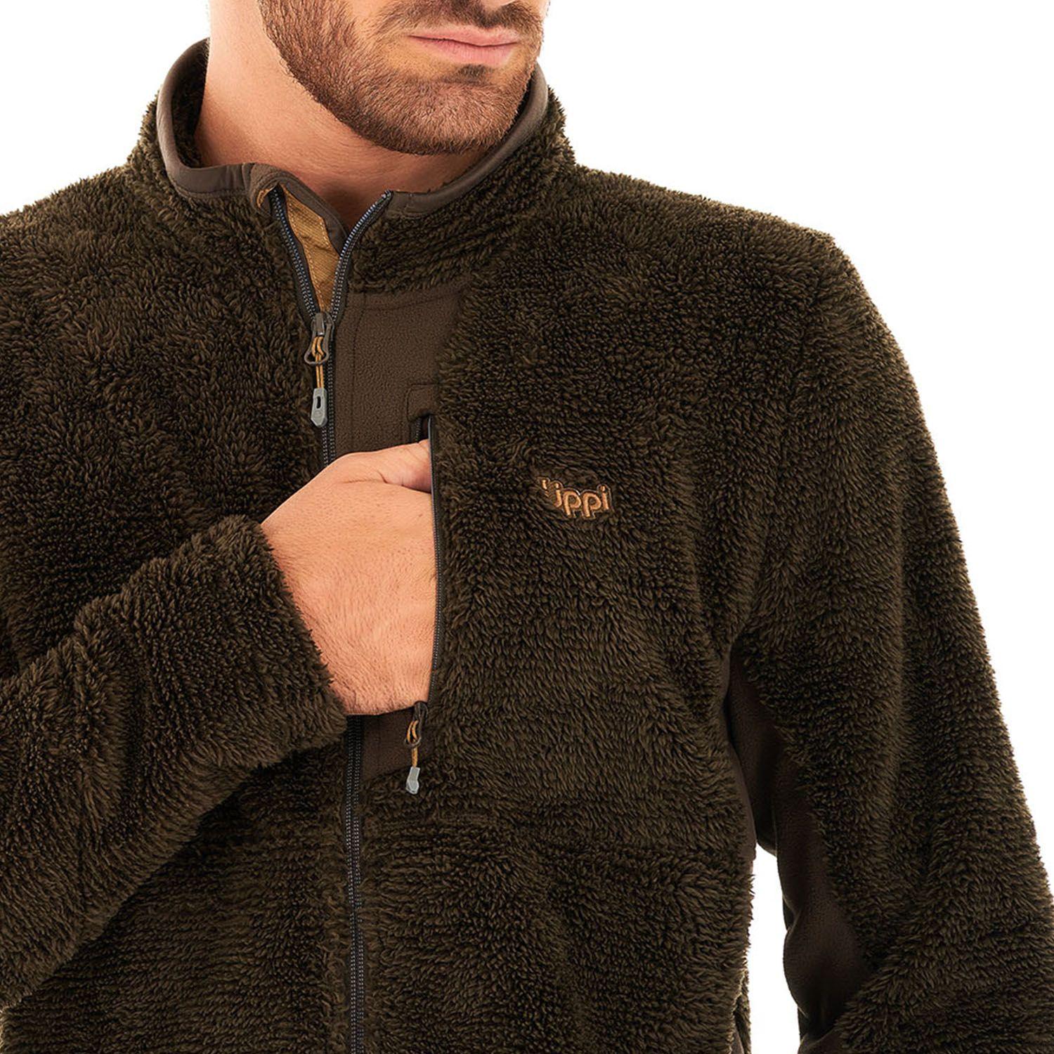 Chaqueta Hombre Ferret Shaggy-Pro Jacket Café Pardo Lippi-8