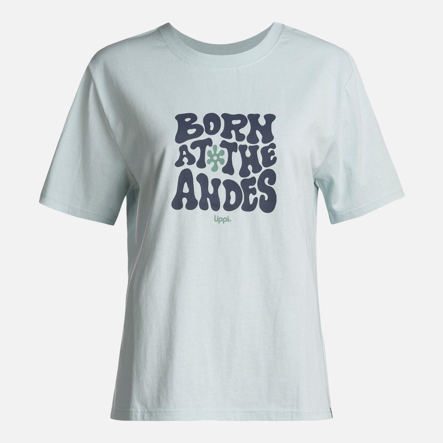 Polera Mujer  Logo Lippi T-Shirt Celeste Lippi-0