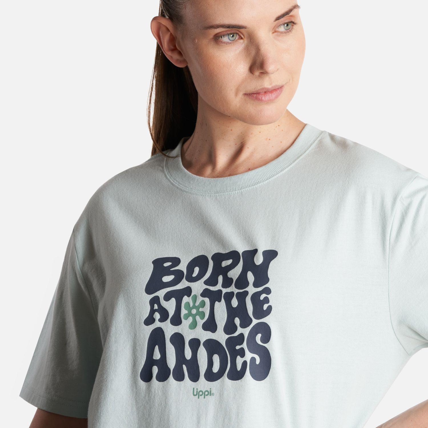 Polera Mujer  Logo Lippi T-Shirt Celeste Lippi-4