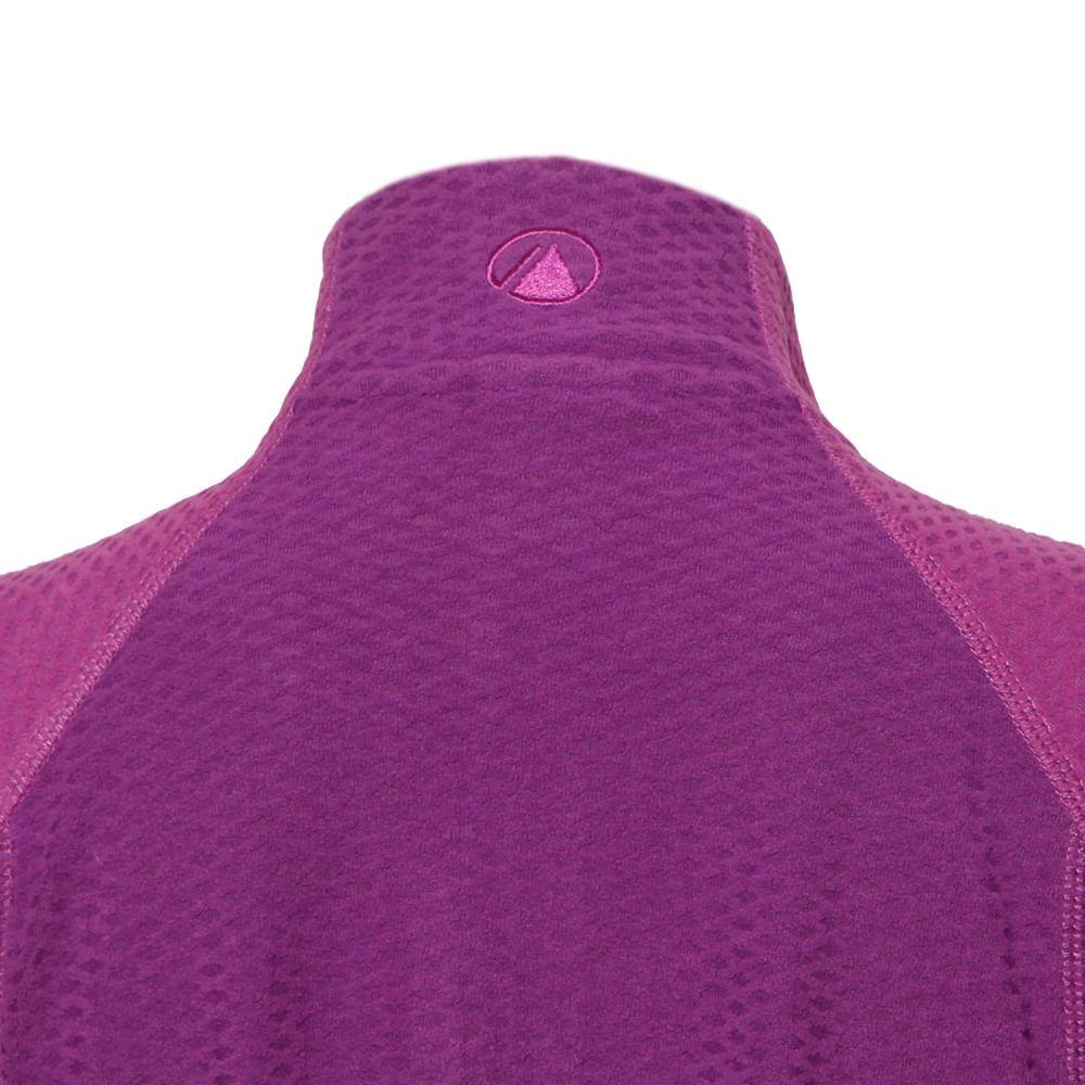 Poleron Mujer Jacaranda Nano-F 14 Zip Morado Claro / Purpura Lippi-2