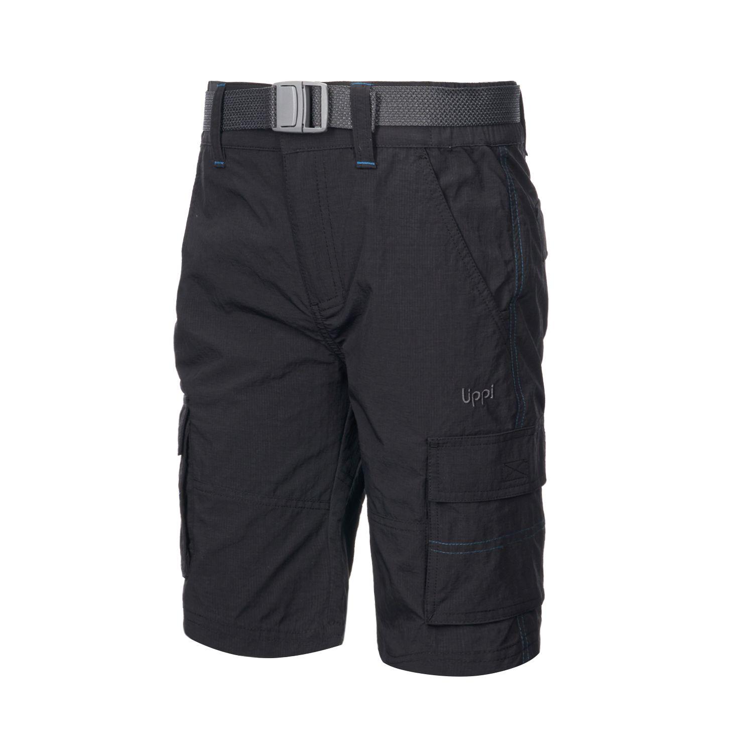 Short Niño Mini Just-Go Q-Dry Cargo Shorts Grafito Lippi-0