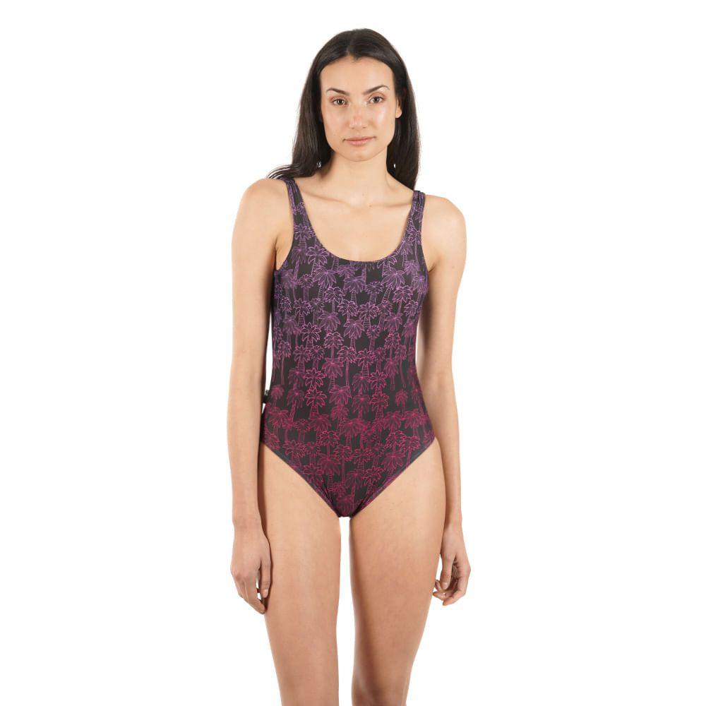 Traje de Baño Mujer La Anderson Print Morado Haka Honu-0