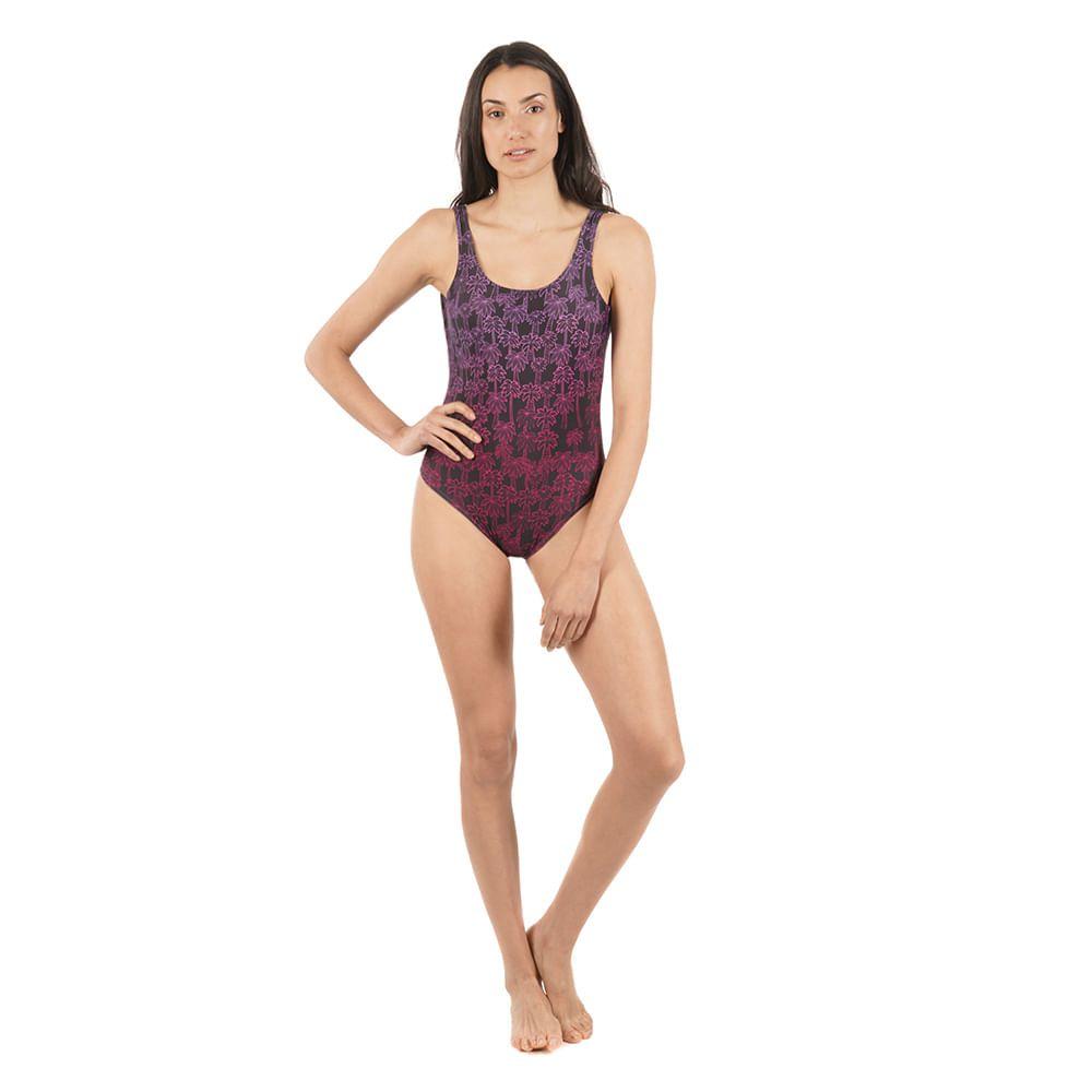 Traje de Baño Mujer La Anderson Print Morado Haka Honu-1