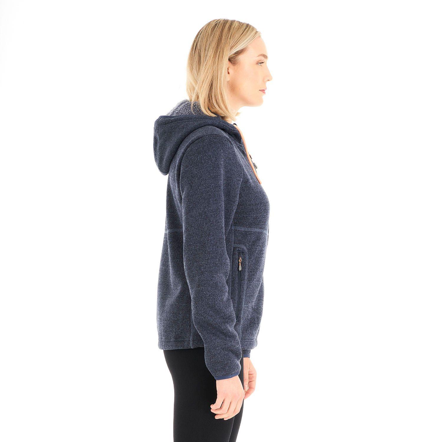 Polar Mujer Sense Blend-Pro Hoody Jacket Melange Azul Noche Lippi V22-3