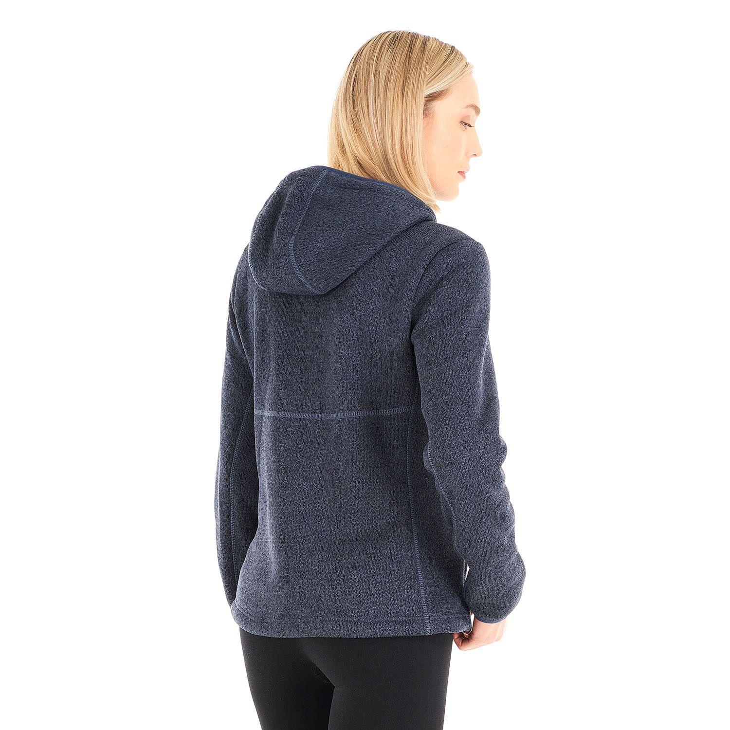 Polar Mujer Sense Blend-Pro Hoody Jacket Melange Azul Noche Lippi V22-4