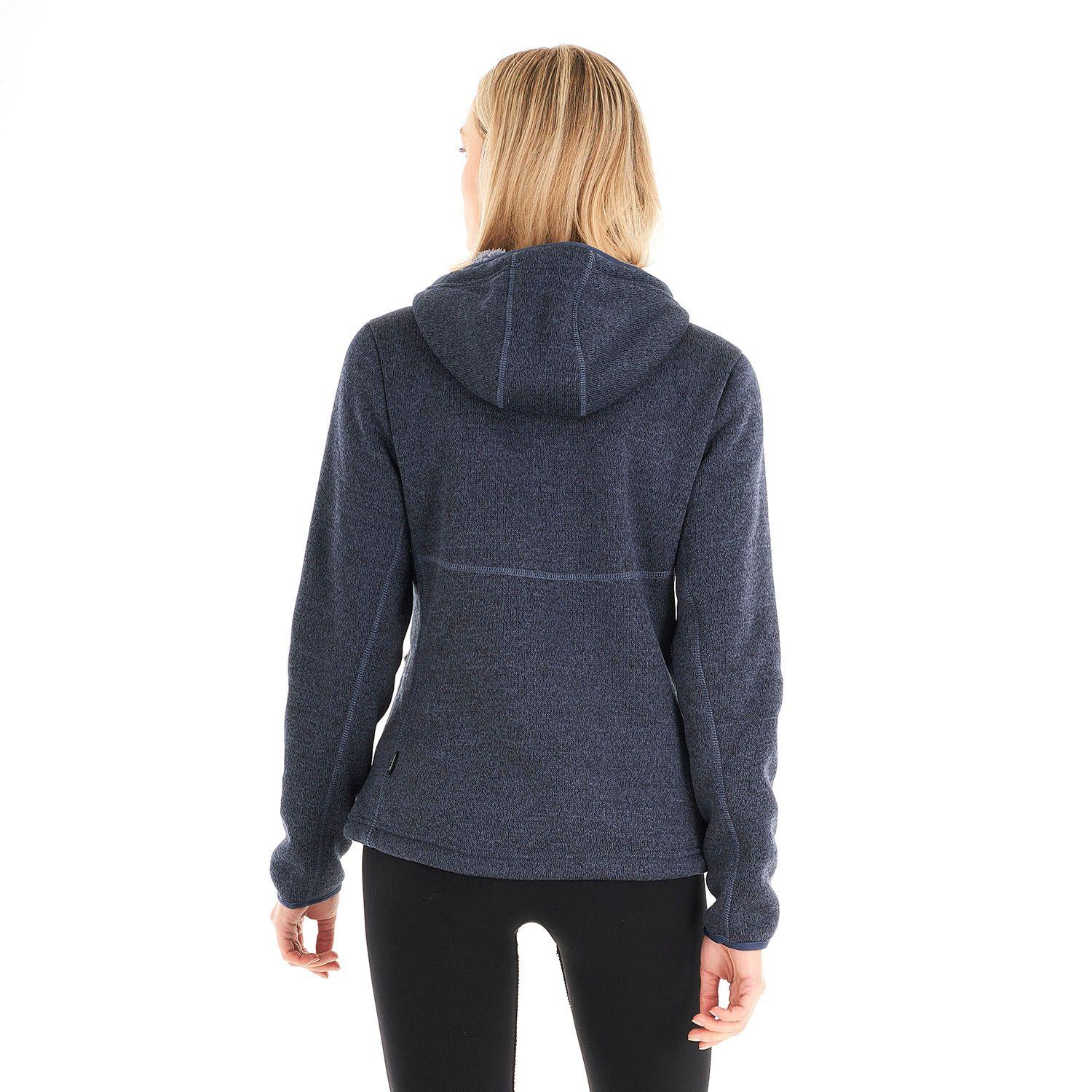 Polar Mujer Sense Blend-Pro Hoody Jacket Melange Azul Noche Lippi V22-5