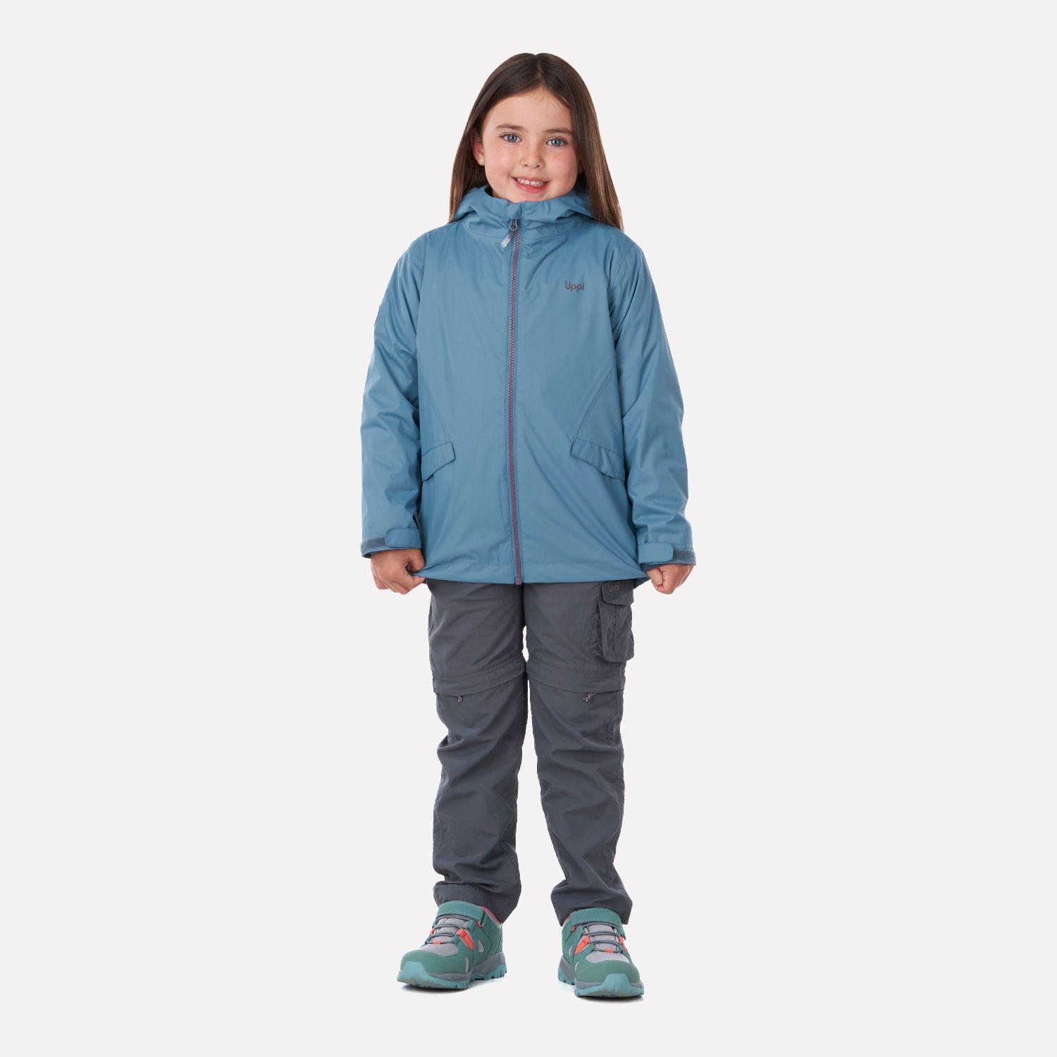 Chaqueta Niña Snowball Fusion-3 Hoody Jacket Celeste Oscuro Lippi-5