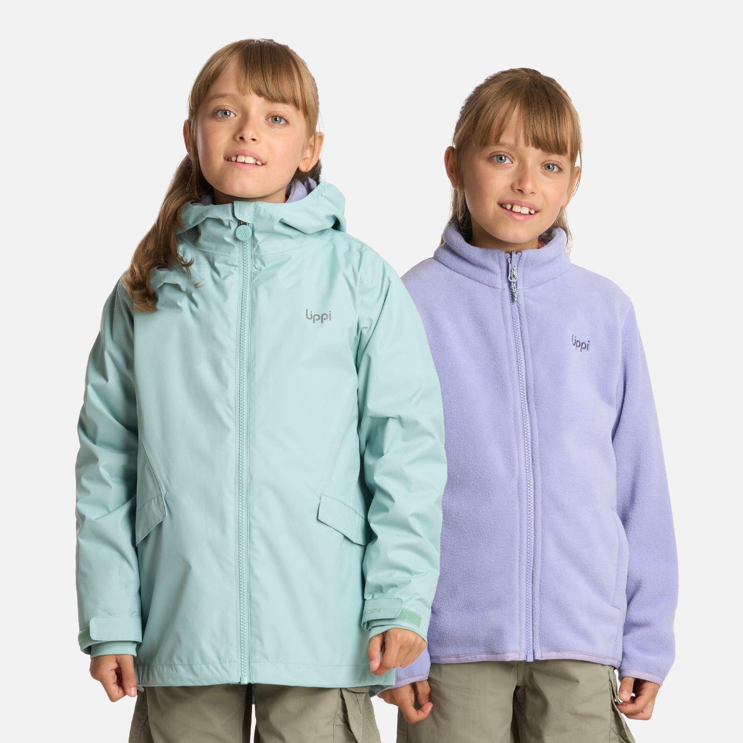 Chaqueta Niña Snowball Fusion-3 Hoody Celeste Lippi I25-0