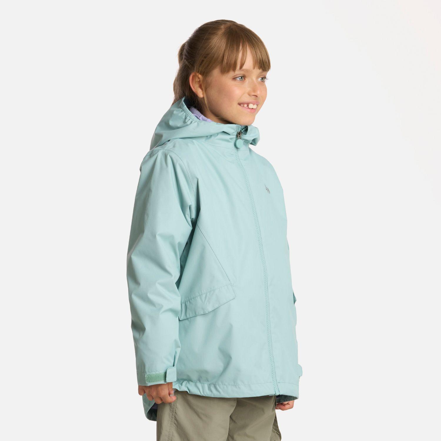 Chaqueta Niña Snowball Fusion-3 Hoody Jacket Celeste Lippi-2