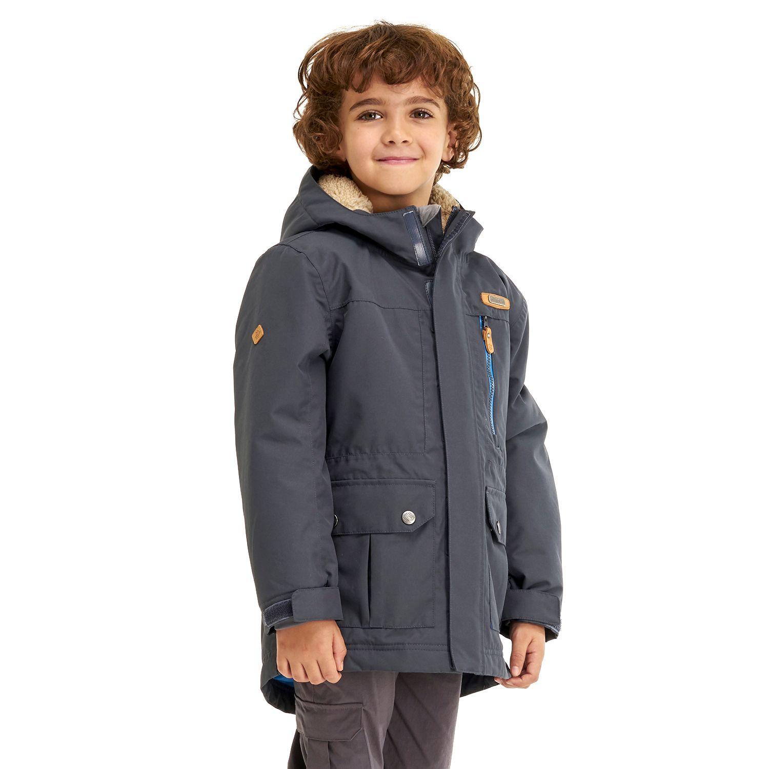 Chaqueta Niño Roble B-Dry Hoody Jacket Grafito Lippi I20-2