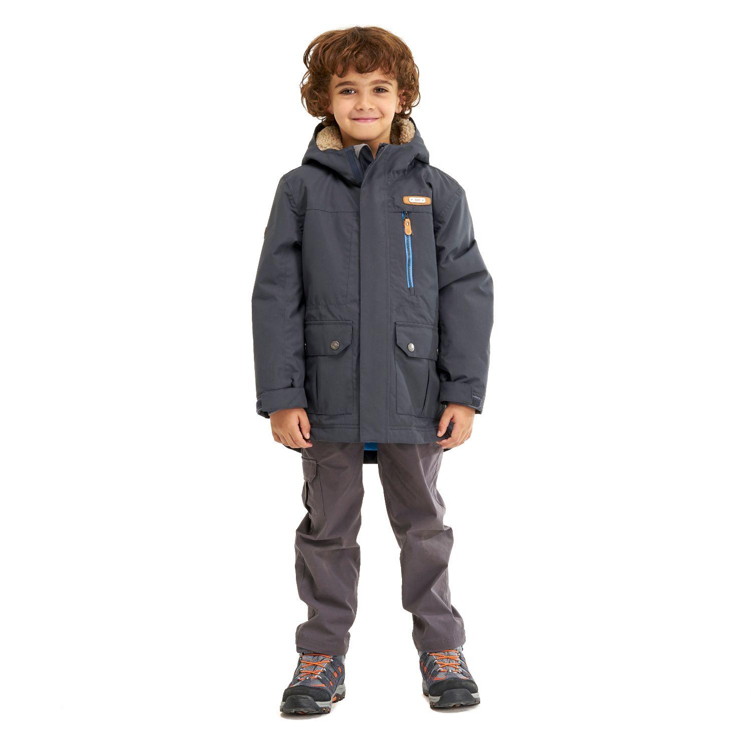 Chaqueta Niño Roble B-Dry Hoody Jacket Grafito Lippi I20-6