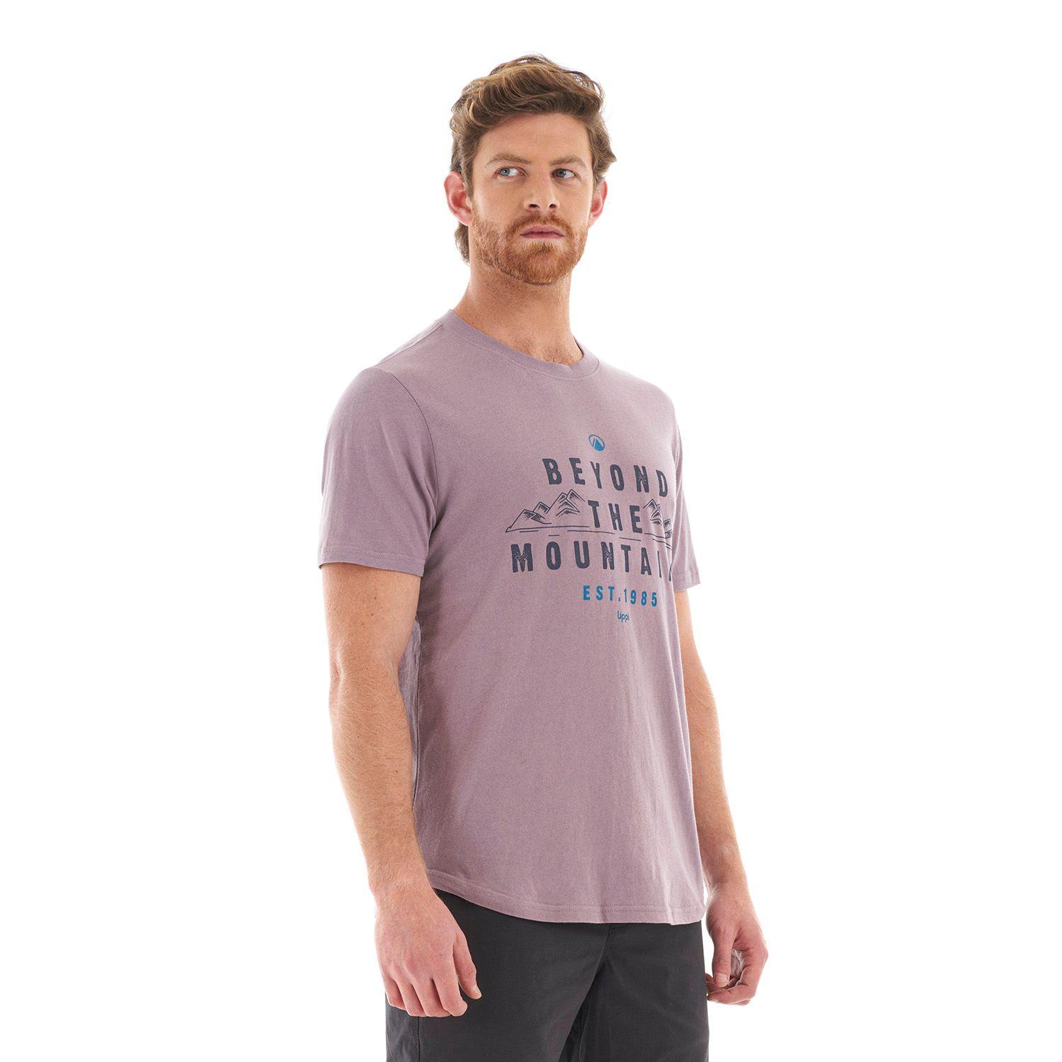 Polera Hombre Origins UV-Stop T-Shirt Lila Lippi-2