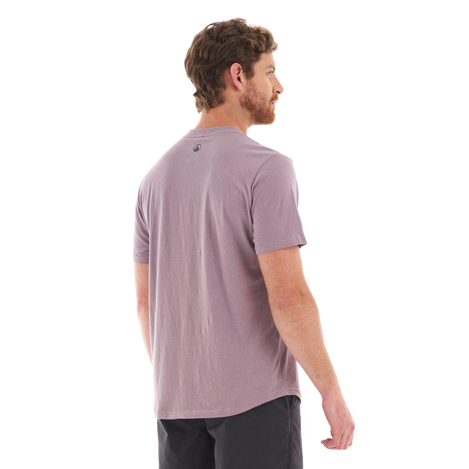 Polera Hombre Origins UV-Stop T-Shirt Lila Lippi-4