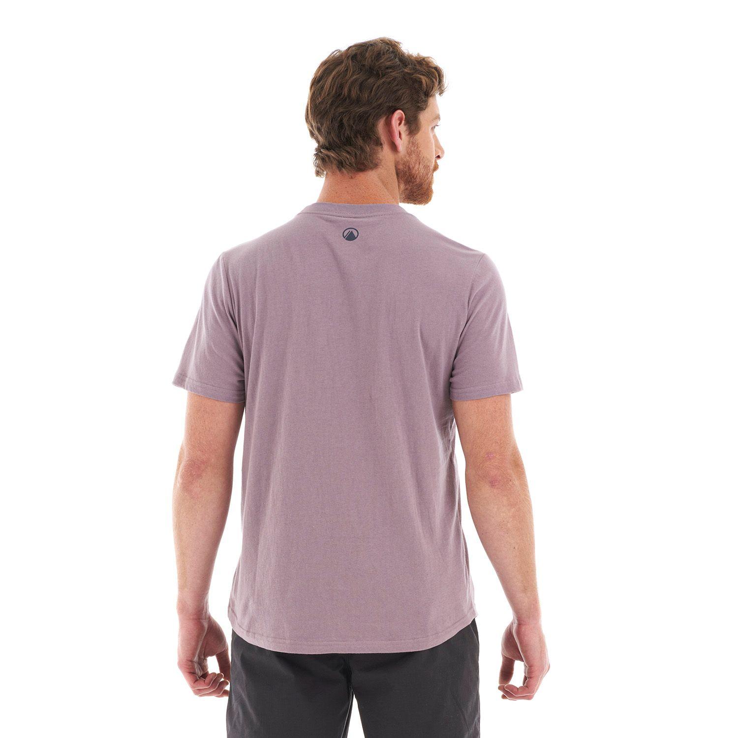 Polera Hombre Origins UV-Stop T-Shirt Lila Lippi-5
